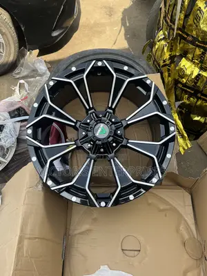 20 Inches Off-Road Alloy Rim for Sale | Black & Silver