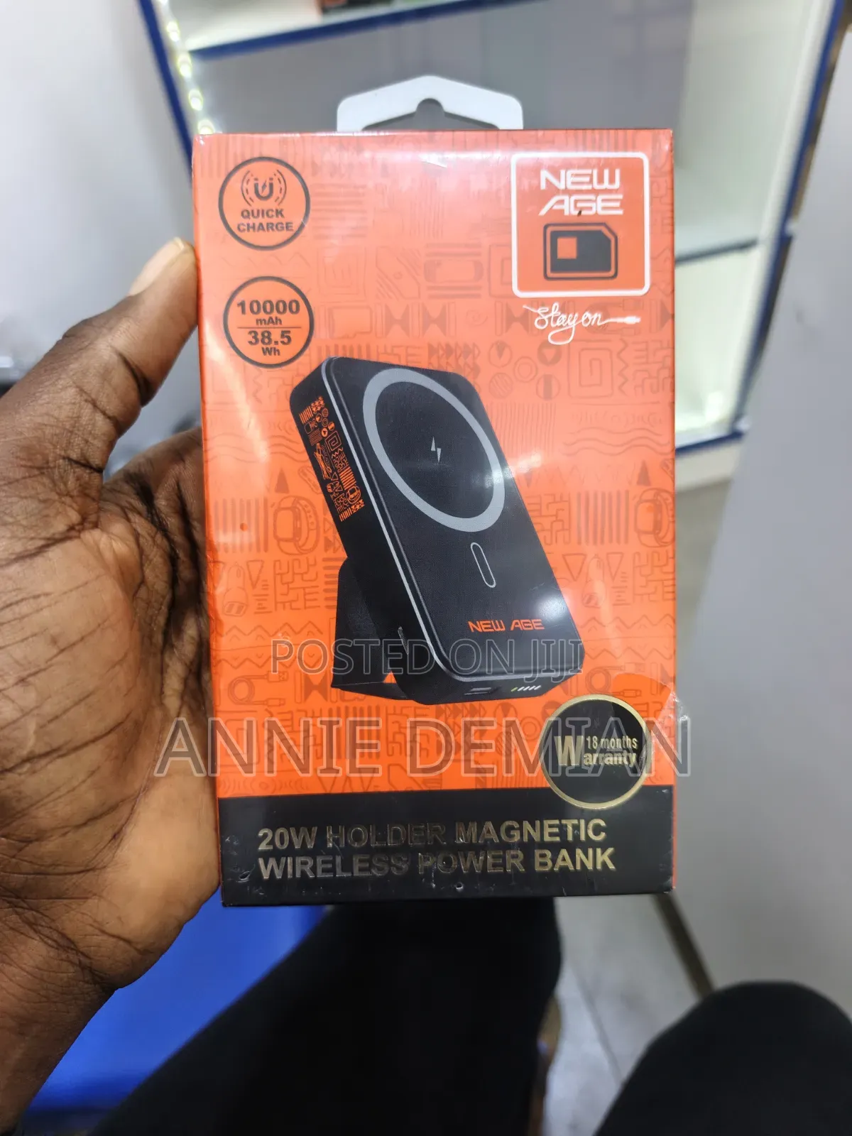 20w Magnetic Wireless Powerbank