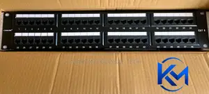 CommScope Cat6 48 Port Network Patch Panel 2U Rack Mount
