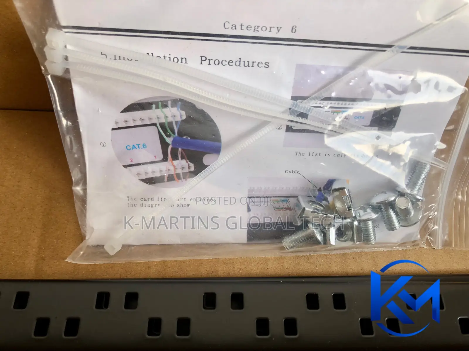CommScope Cat6 48 Port Network Patch Panel 2U Rack Mount