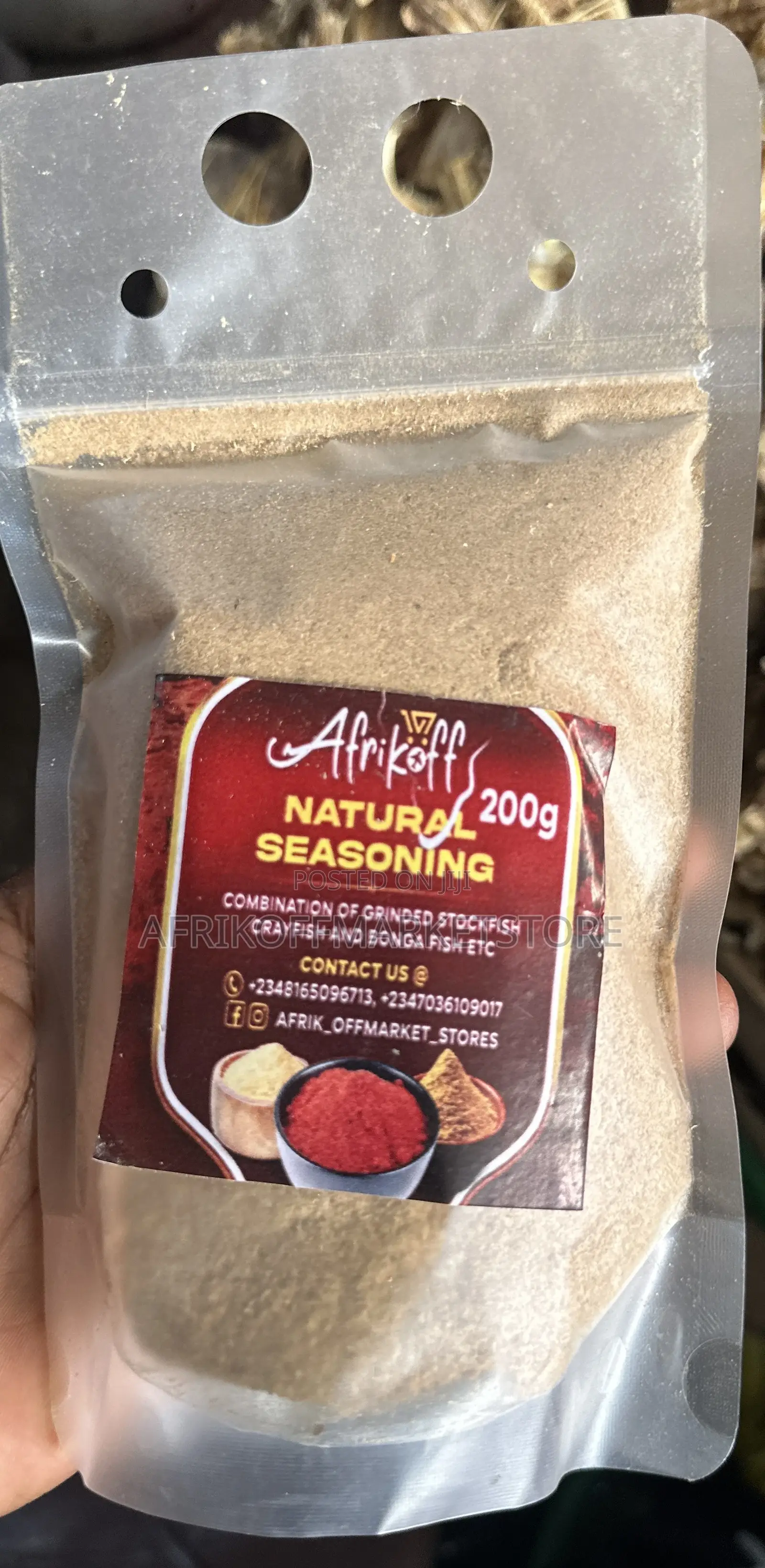 Natural Seasoning