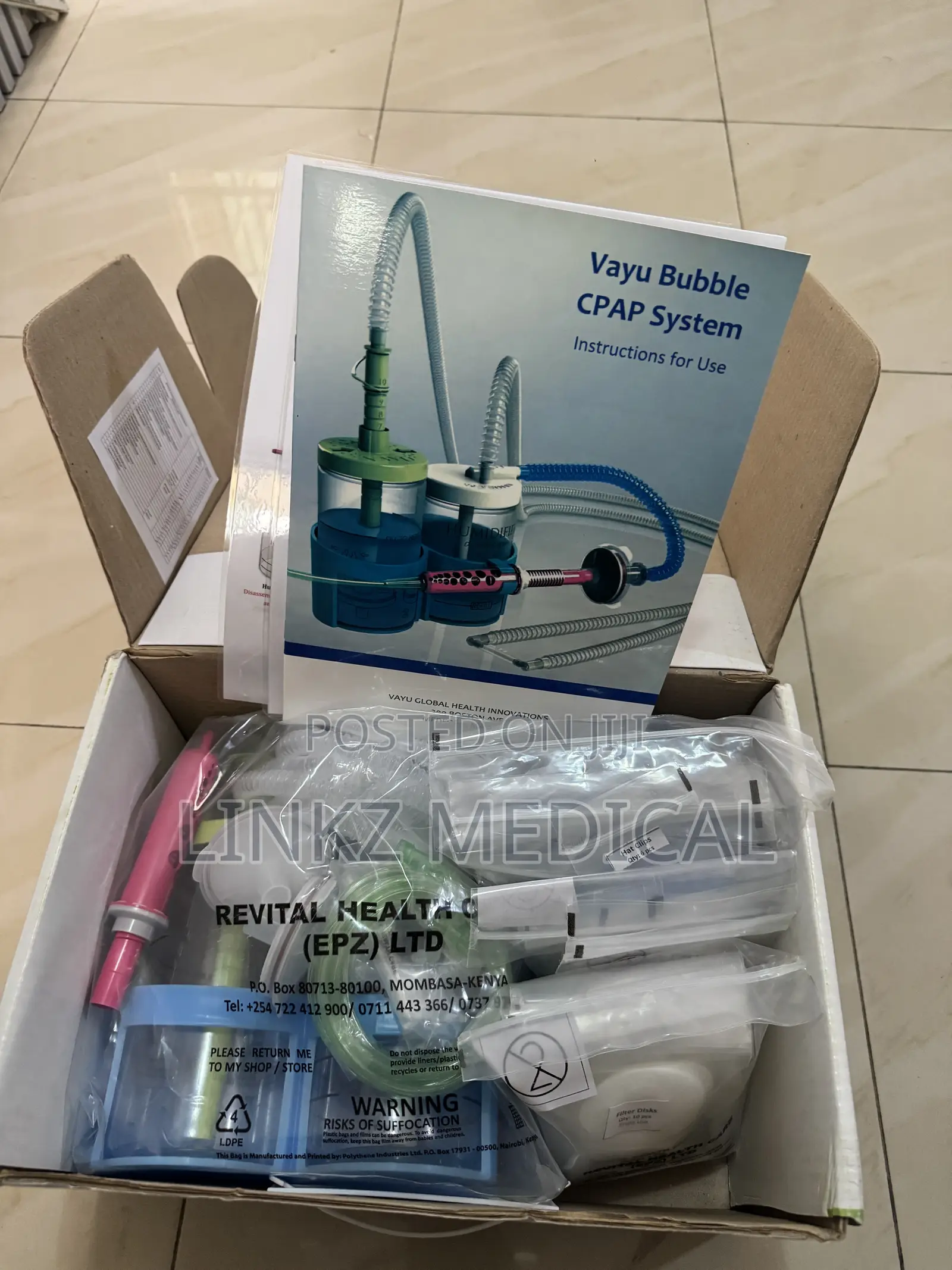 Vayu Bubble Cpap Machine Neonatals