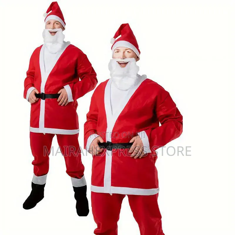 5-Piece Santa Claus Costume Set T361