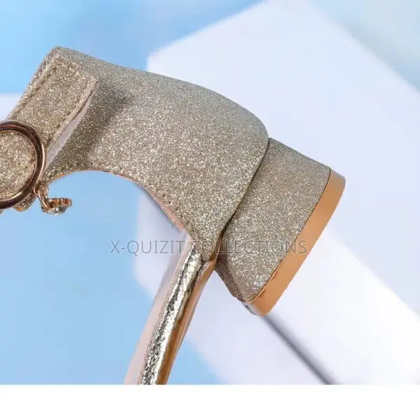 Gold Heel Sandal (Size 27-38)