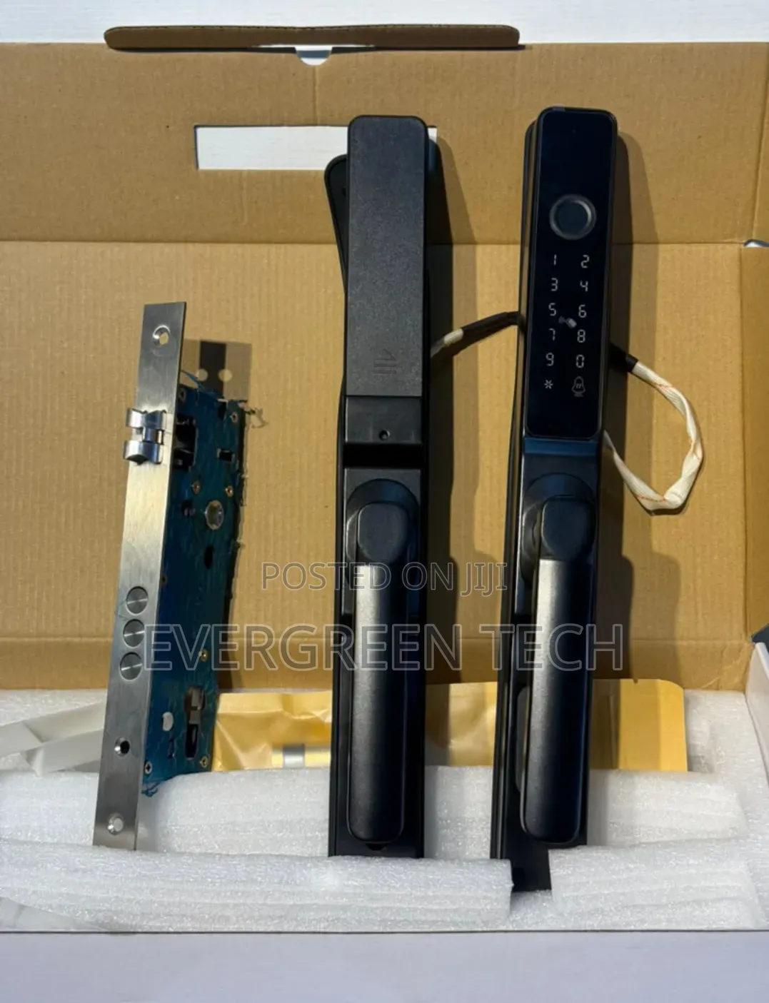 Slim Smart Lock for Glass Door With Frame