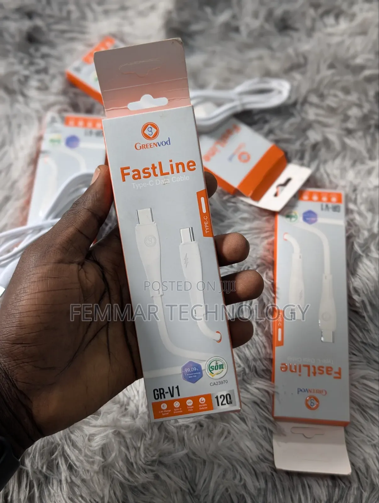 Fastline Type C to C Data Cable