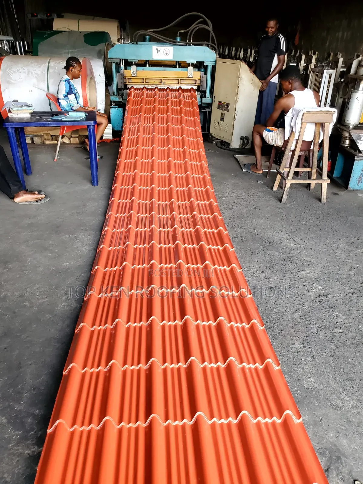 0.65mm TC Red Steptiles Aluminium Roofing Sheets for Sale