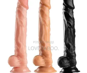 9 Inches Slim Realistic Textured Dildo Sex Toy