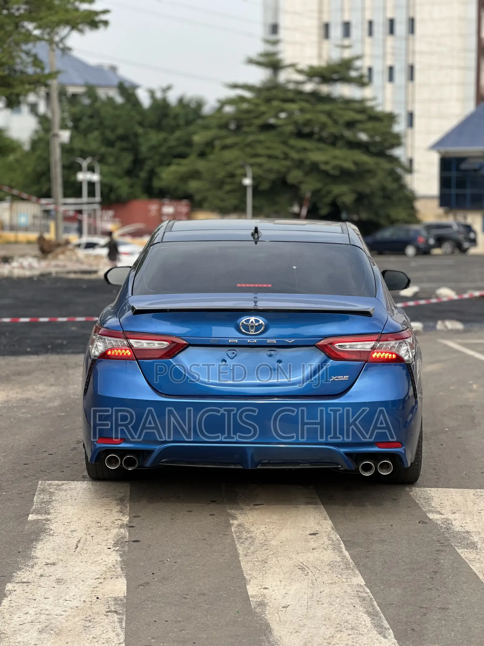 Toyota Camry XSE (2.5L 4cyl 8A) 2019 Blue