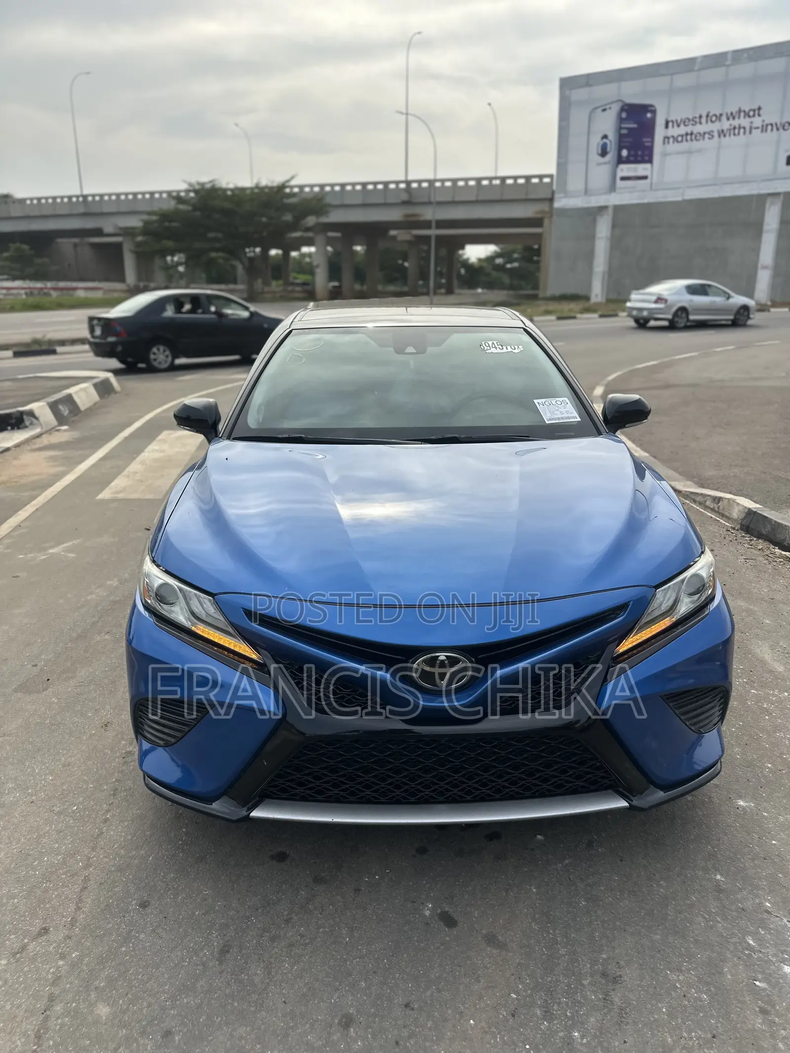 Toyota Camry XSE (2.5L 4cyl 8A) 2019 Blue