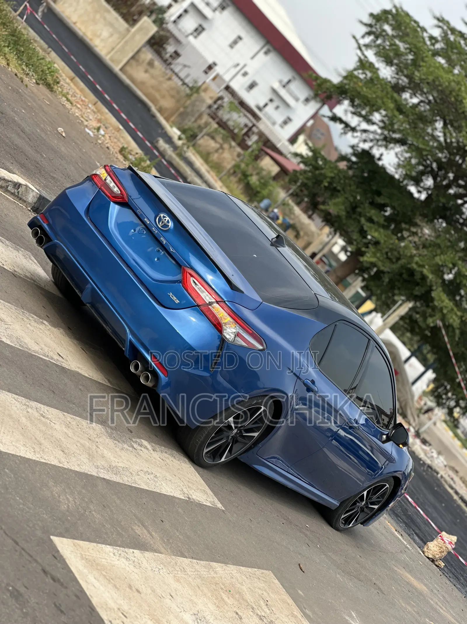 Toyota Camry XSE (2.5L 4cyl 8A) 2019 Blue