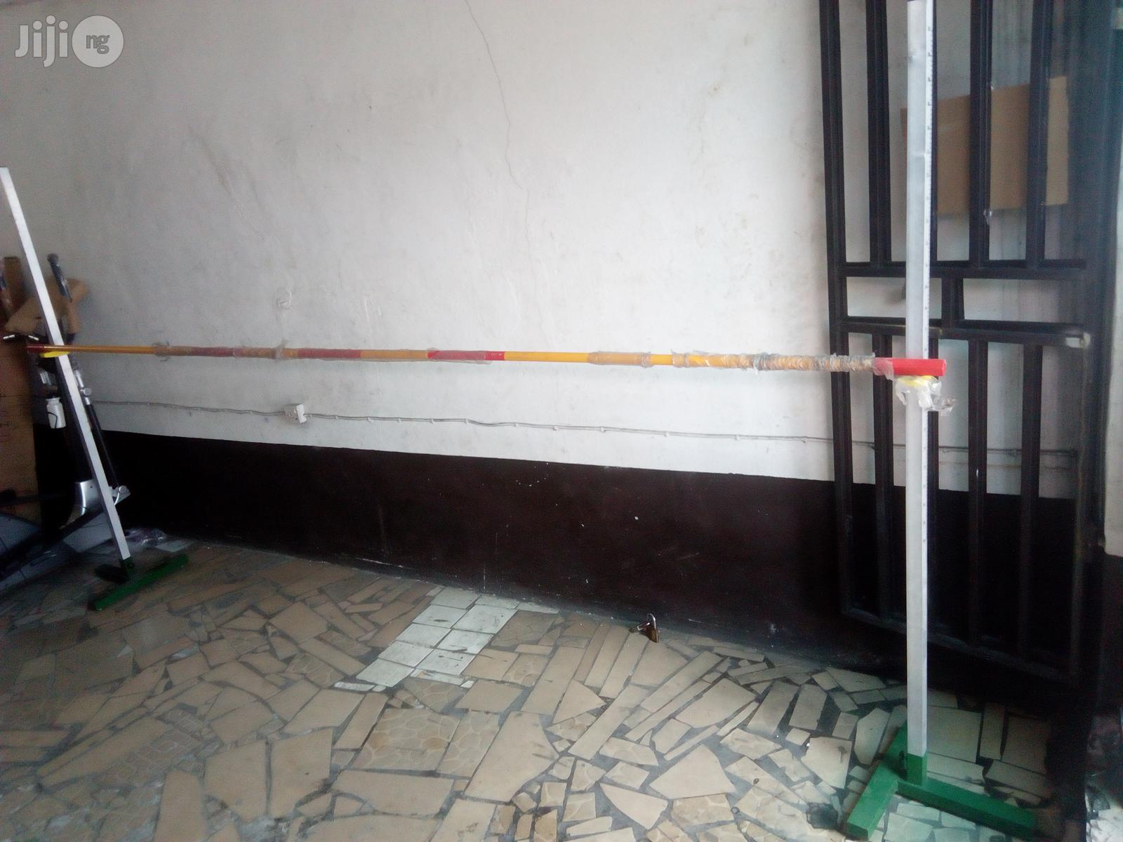 High Jump With Cross Bar