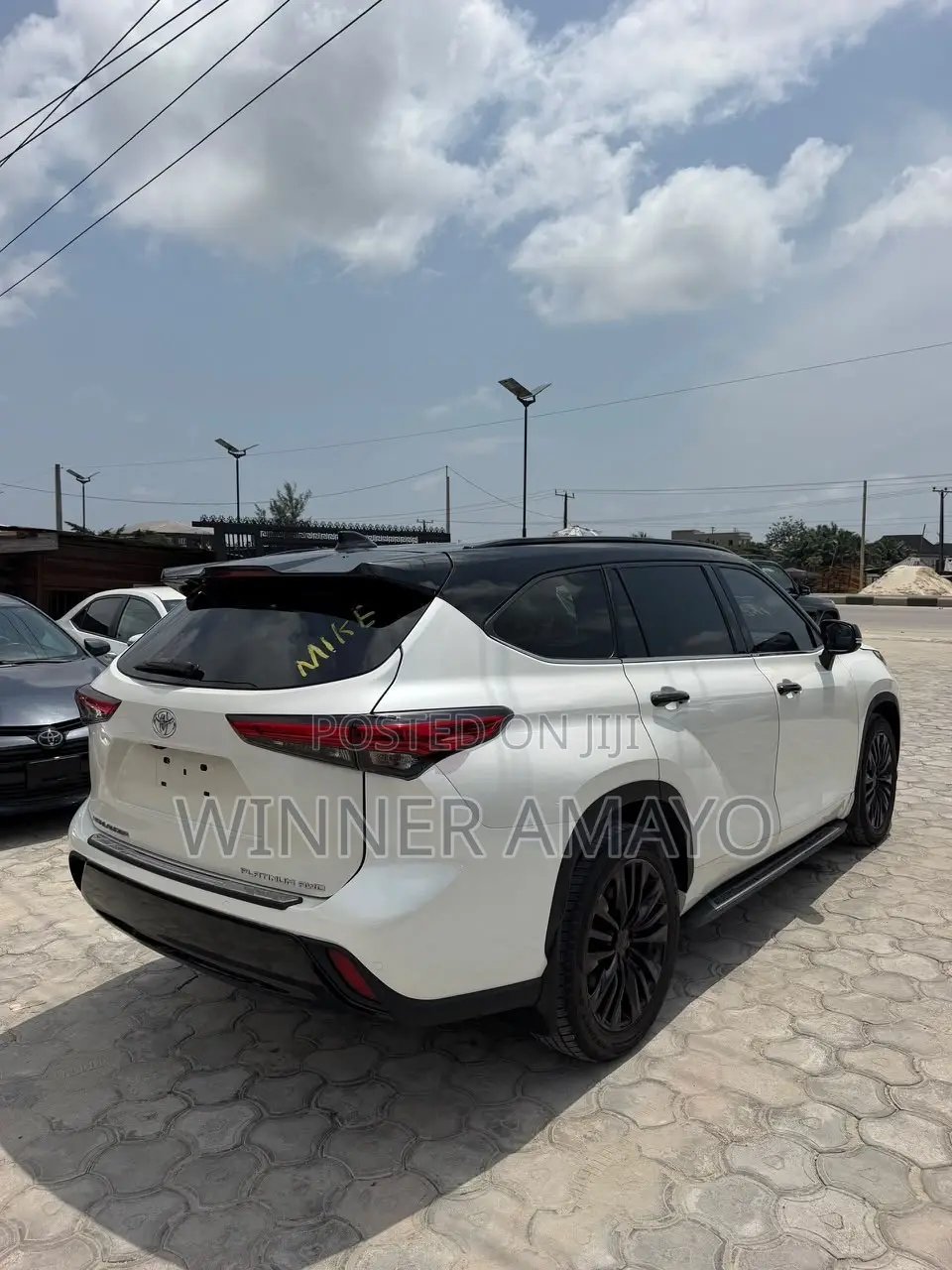 Toyota Highlander Platinum AWD 2020 White