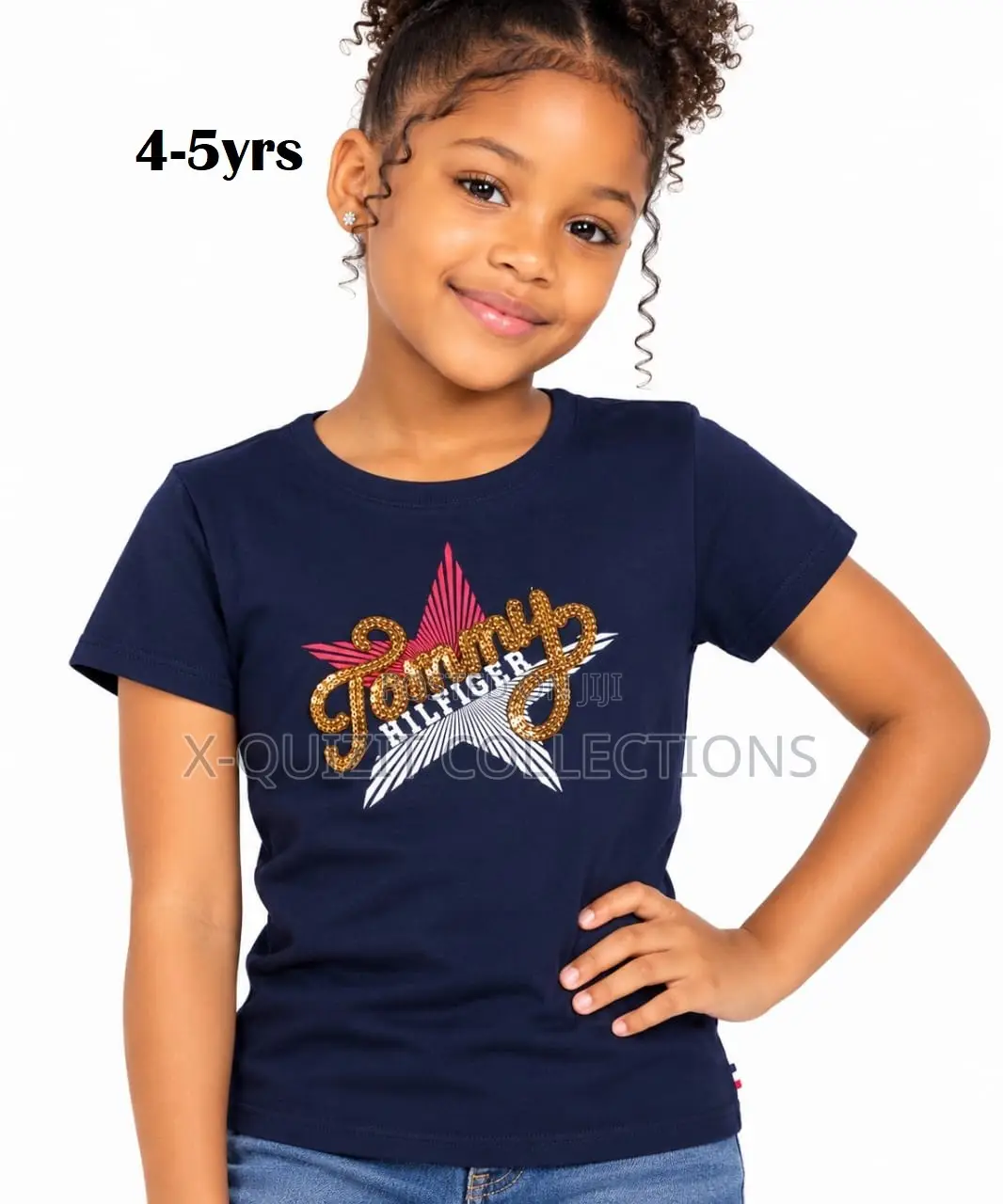 Girls’ Sequined T-Shirt (2yrs-10yrs)