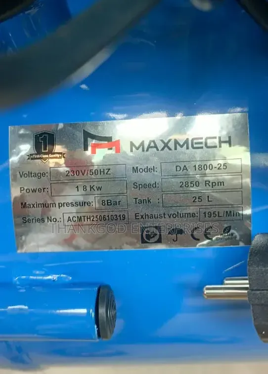 Air Compressor Maxmech 25l