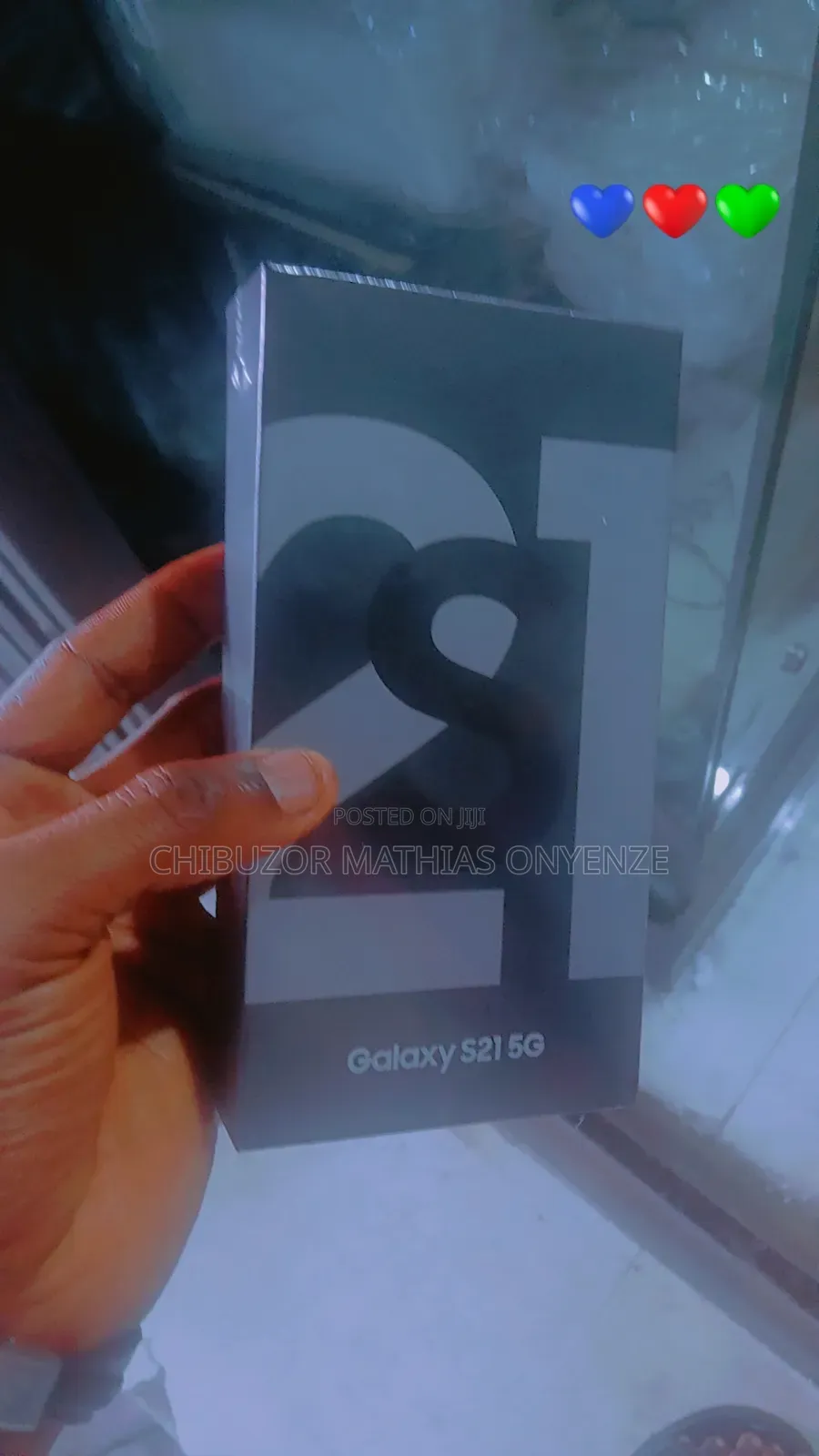 New Samsung Galaxy S21 5G 128 GB Black