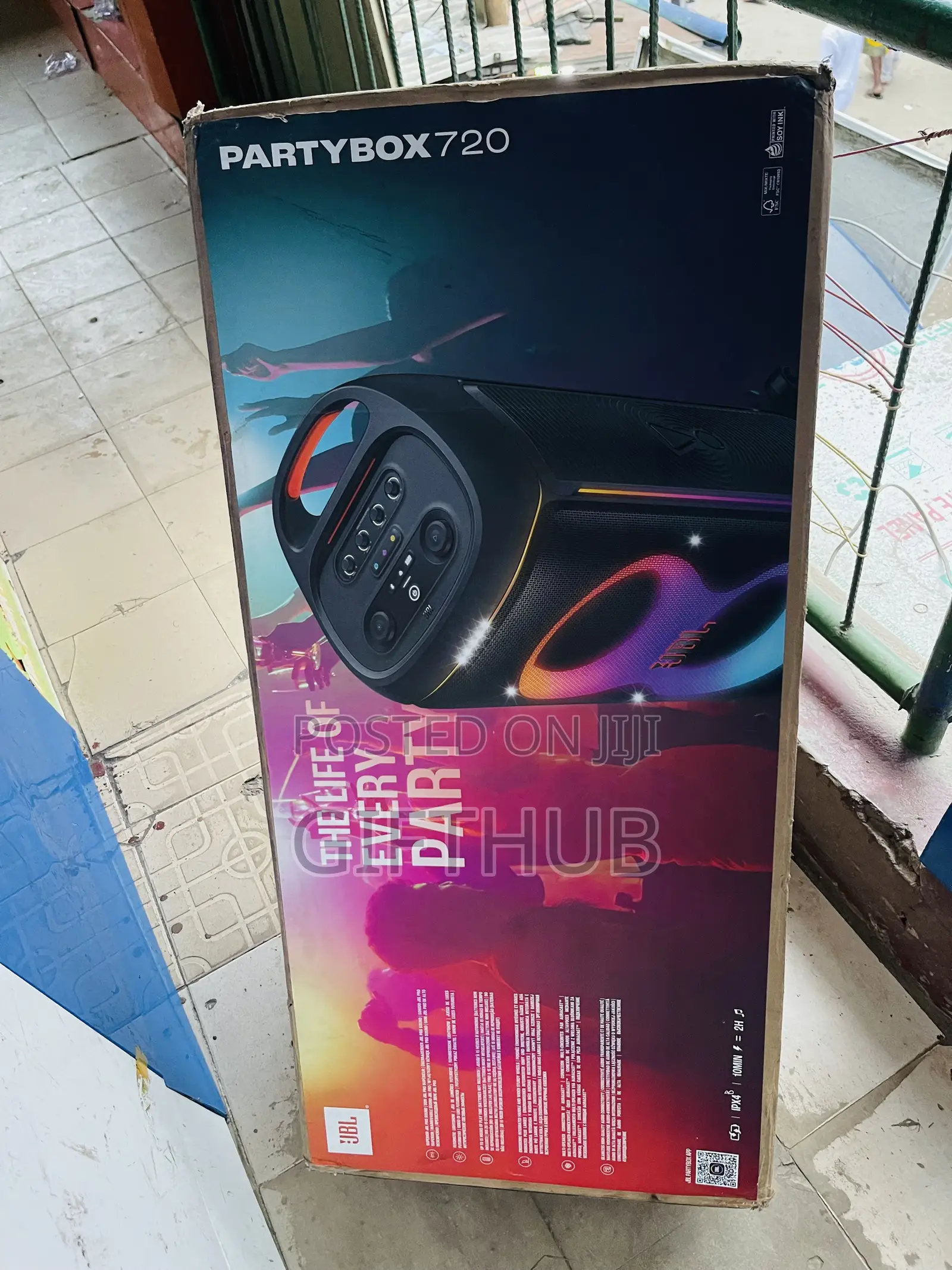 JBL Partybox 720 Reachable