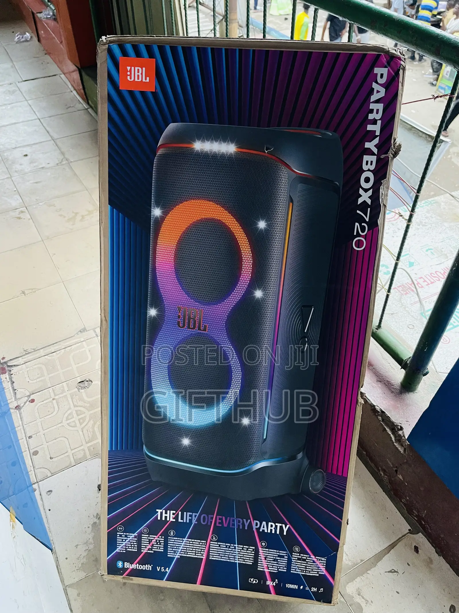 JBL Partybox 720 Reachable
