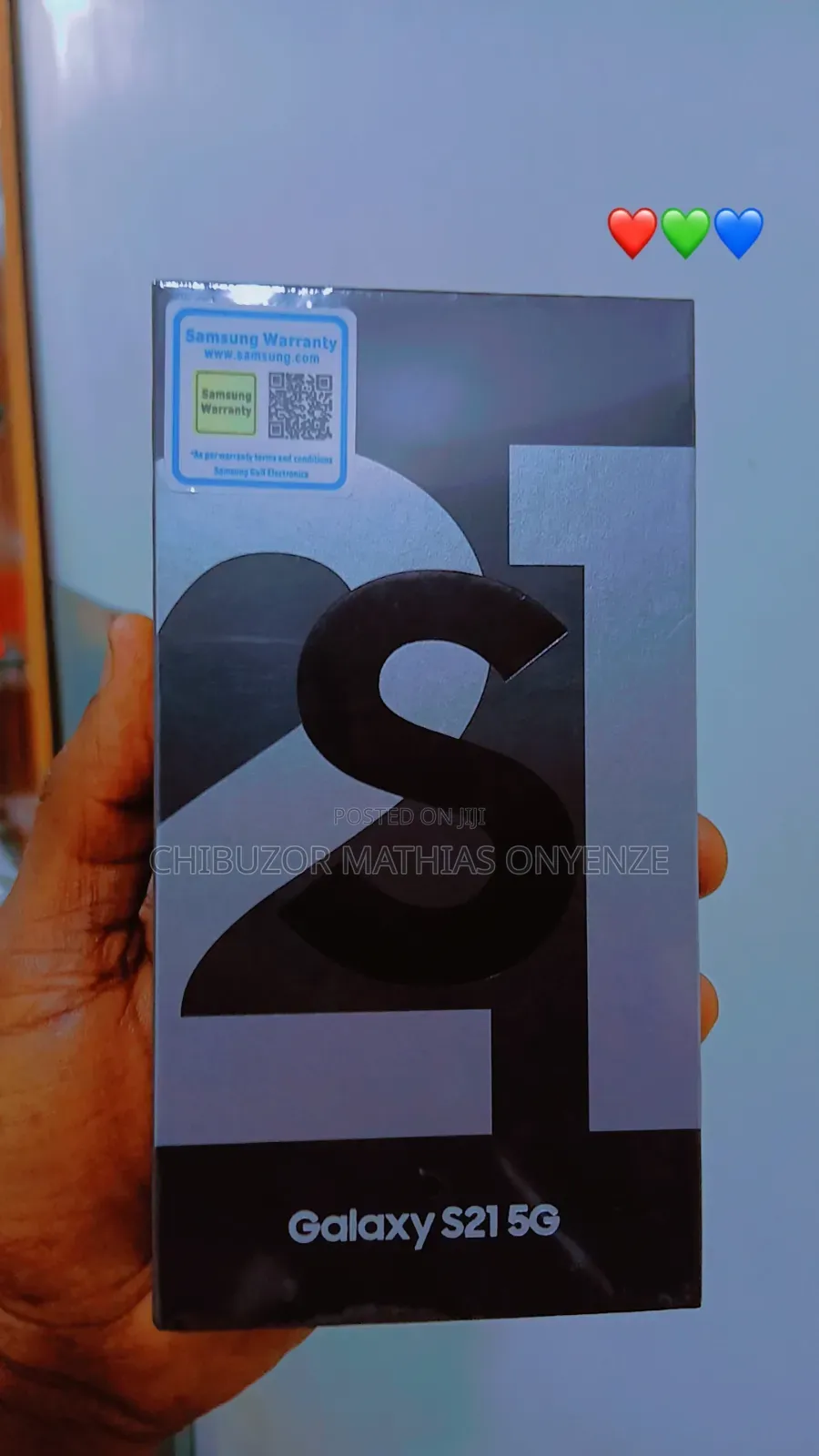 New Samsung Galaxy S21 5G 128 GB Black