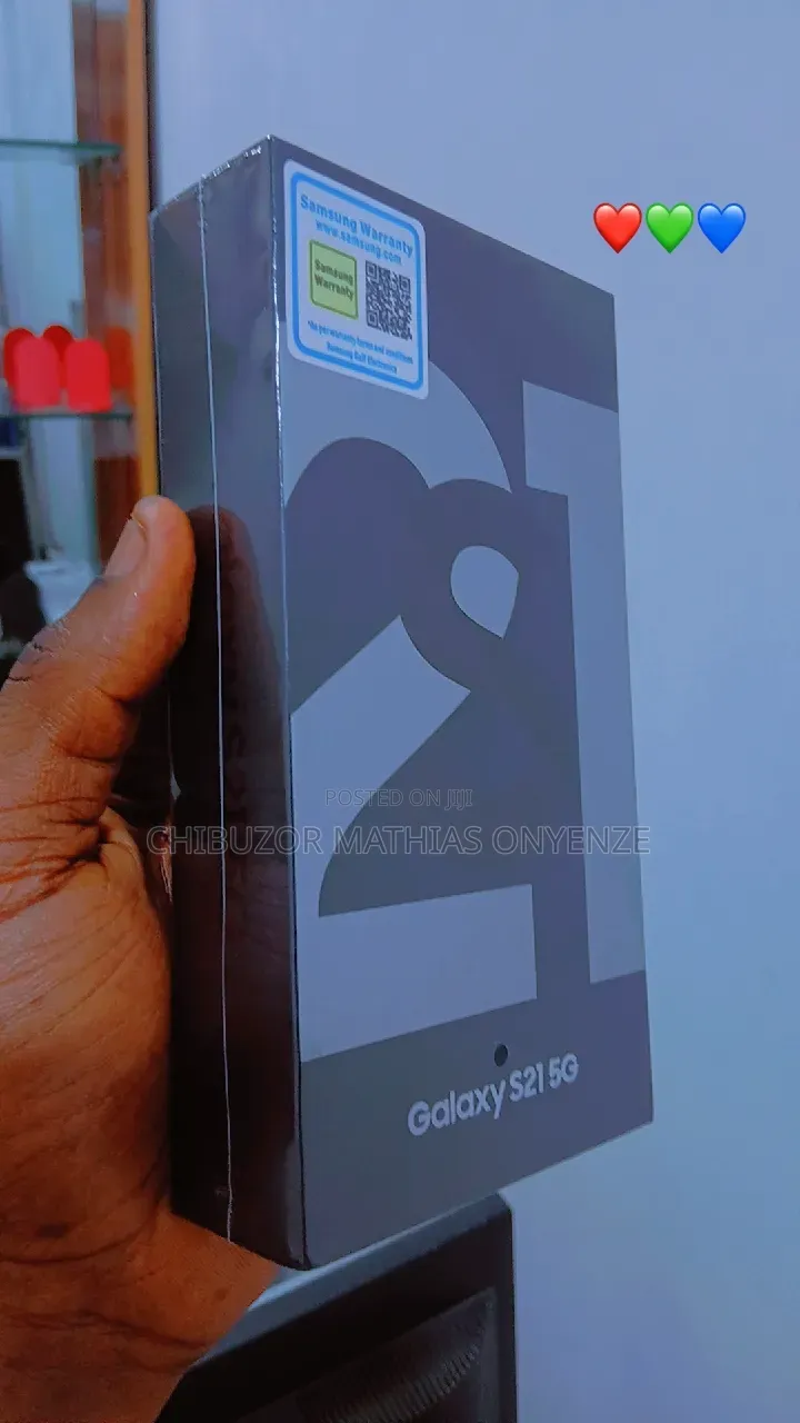 New Samsung Galaxy S21 5G 128 GB Black