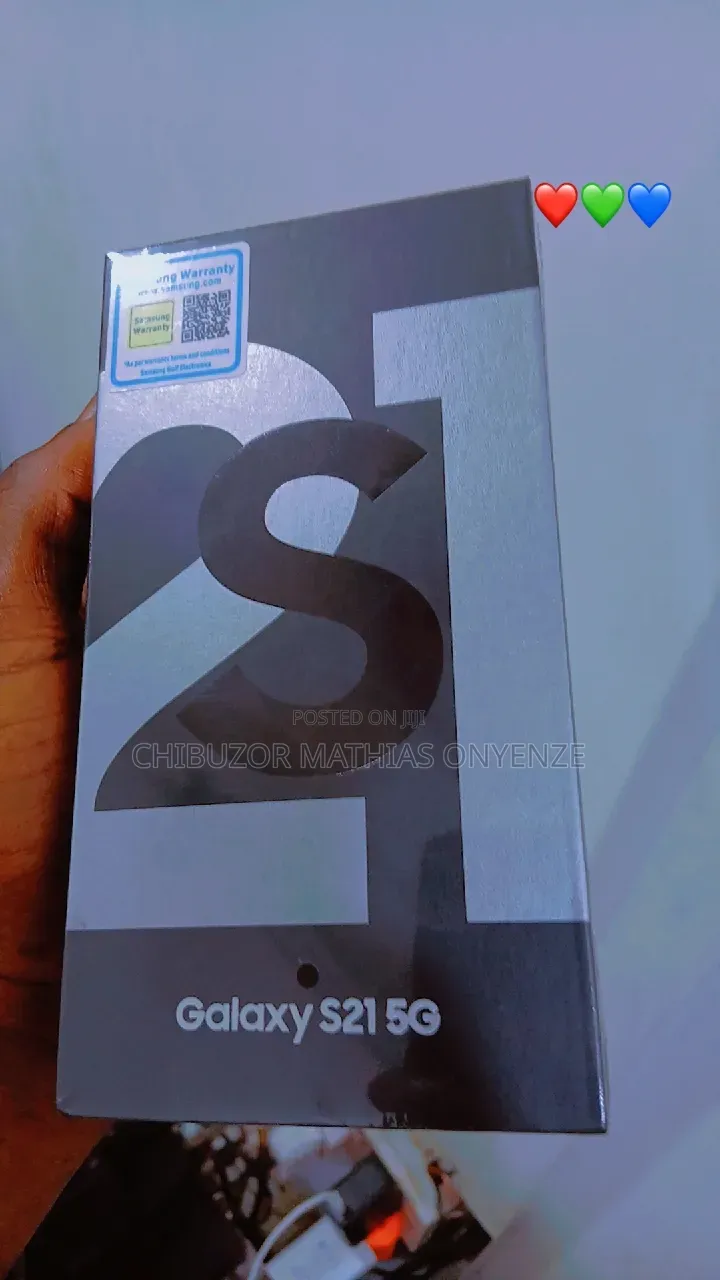 New Samsung Galaxy S21 5G 128 GB Black