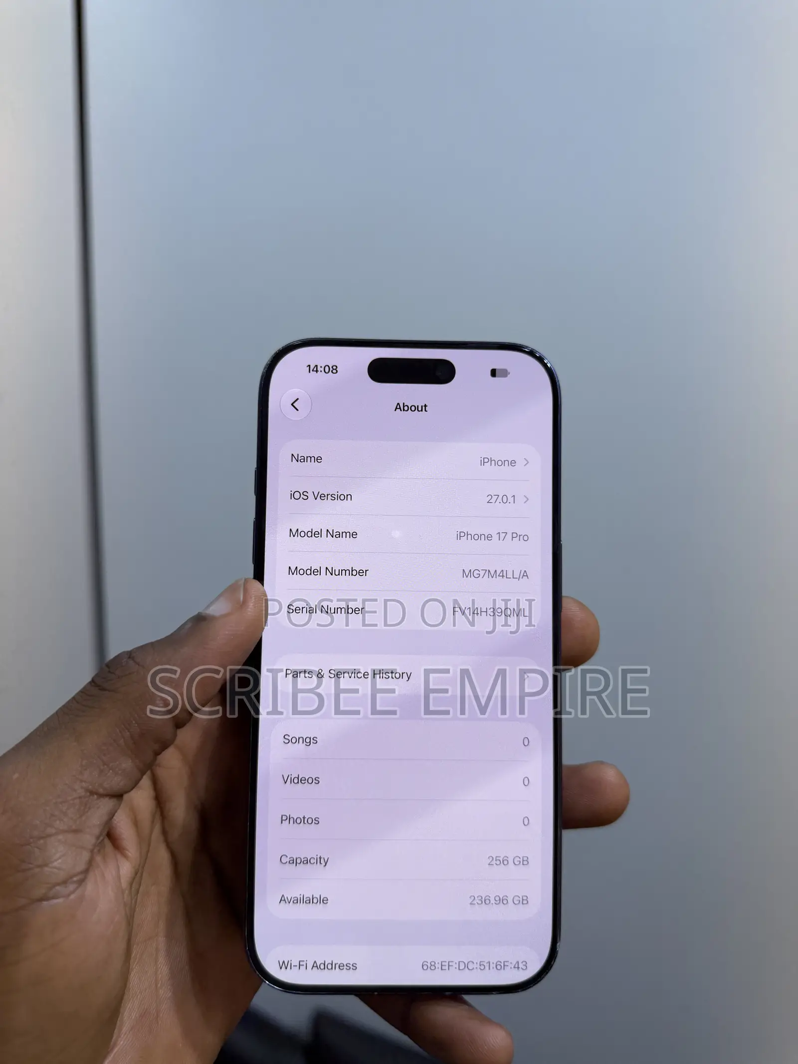 Apple iPhone 17 Pro 256 GB Blue