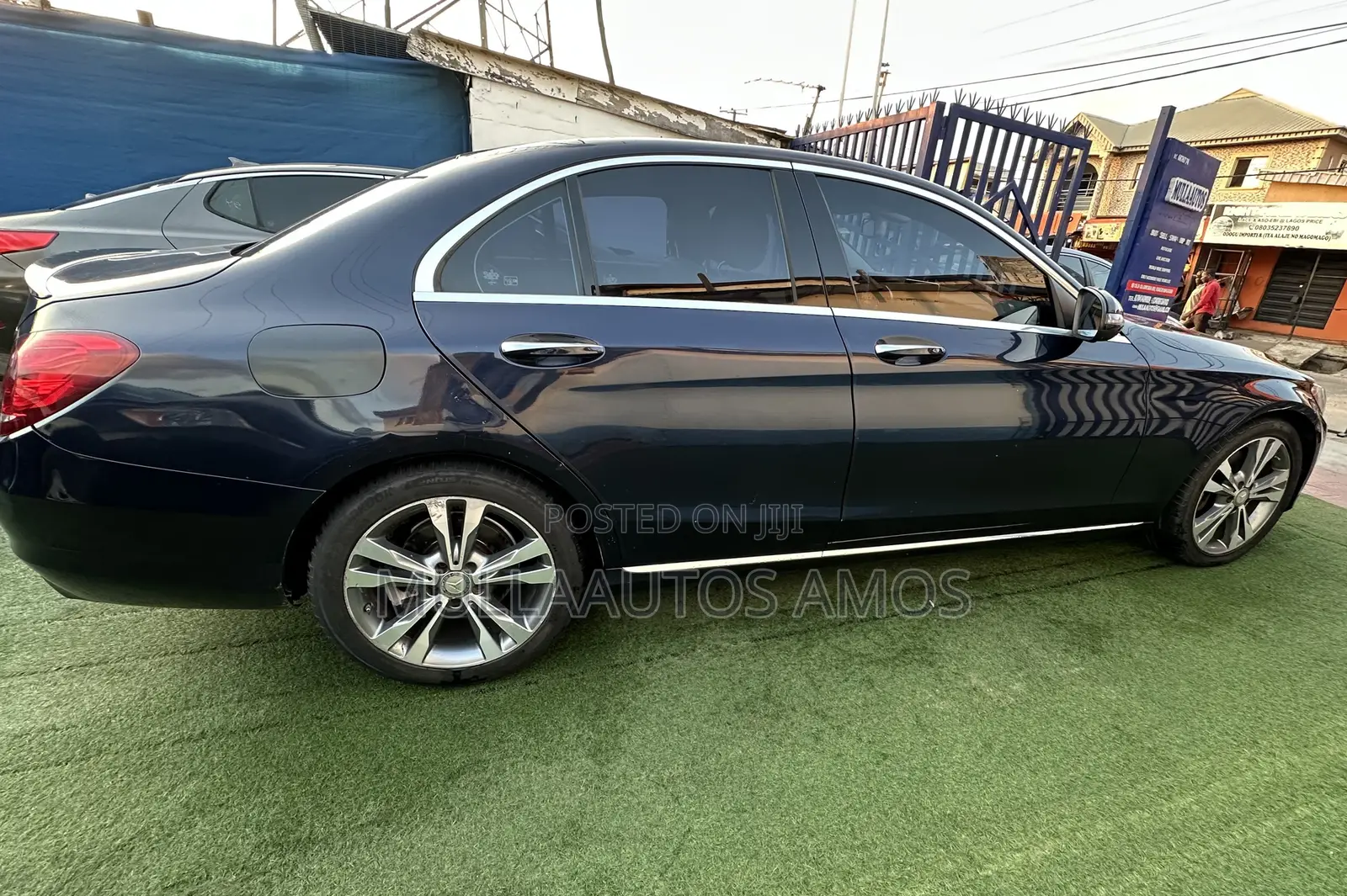Mercedes-Benz C300 Sport 4Matic Sedan AWD (2.0L 4cyl 7A) 2017 Blue