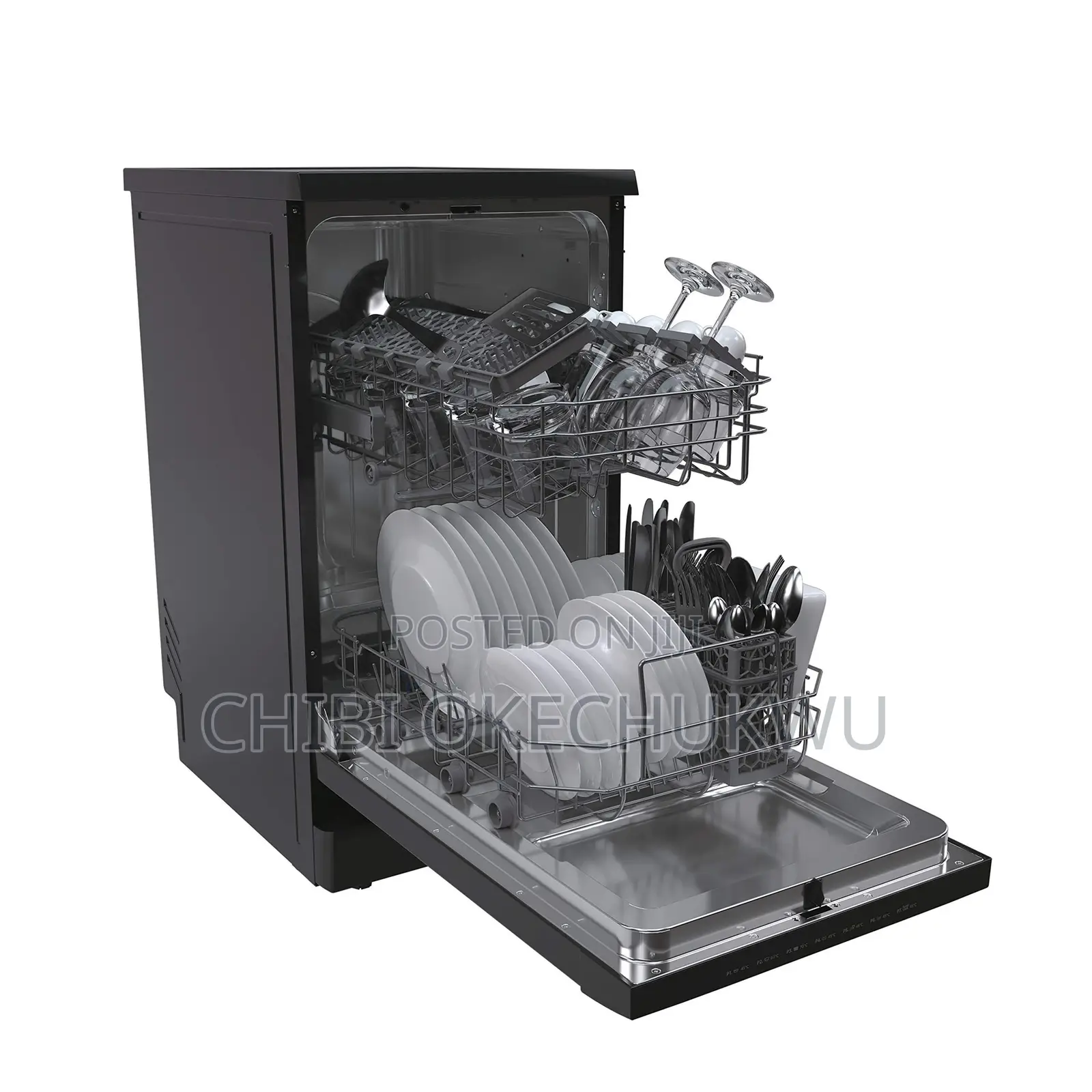 Hoover H-Dish 500 Freestanding Slimline Dishwasher