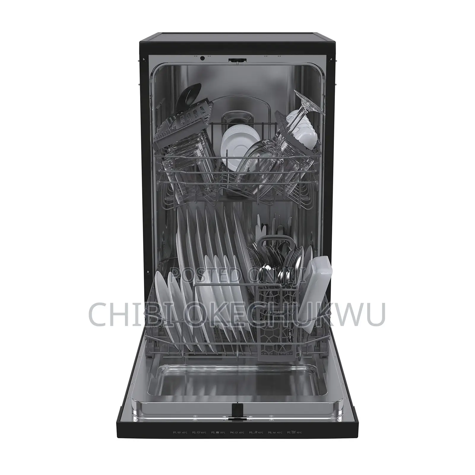 Hoover H-Dish 500 Freestanding Slimline Dishwasher