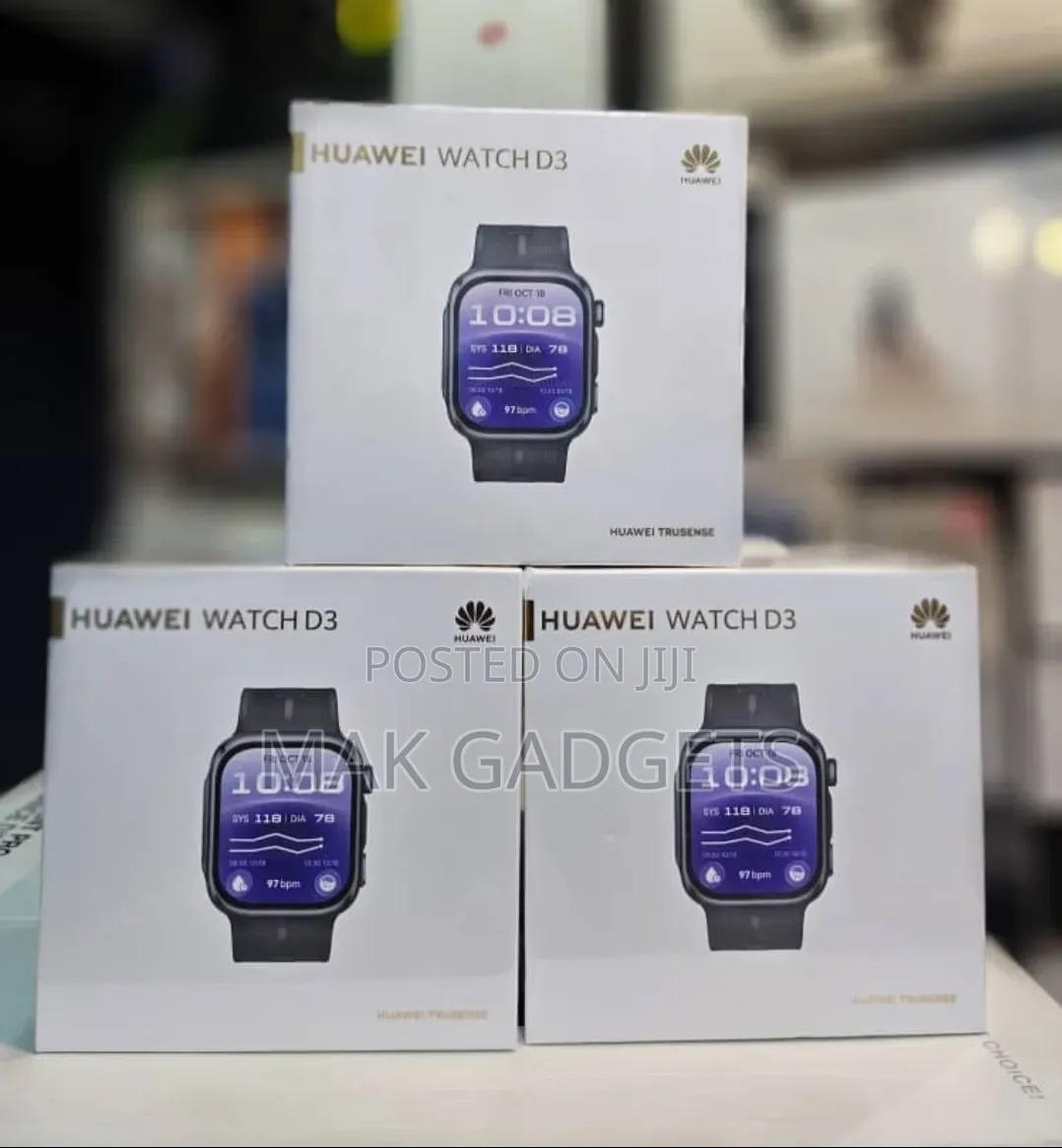 Huawei Watch D3 Medical-Grade Blood Pressure Monitoring Smart, Watch