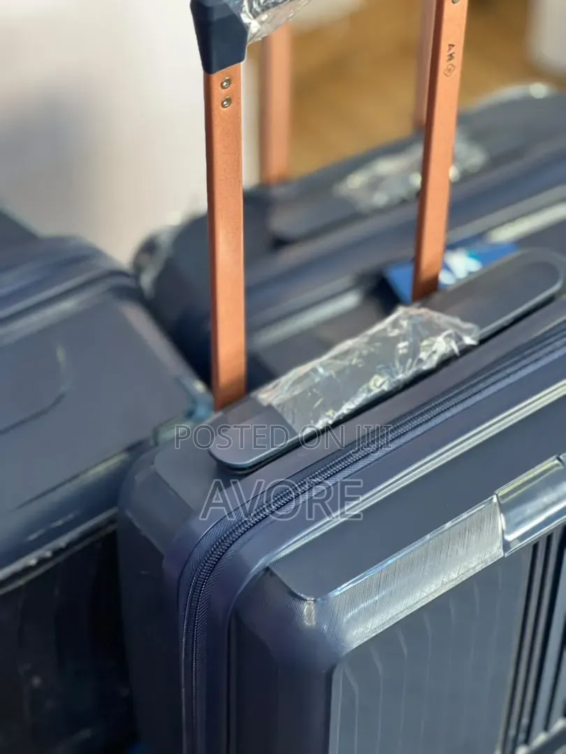 Blue Rubber Luggage