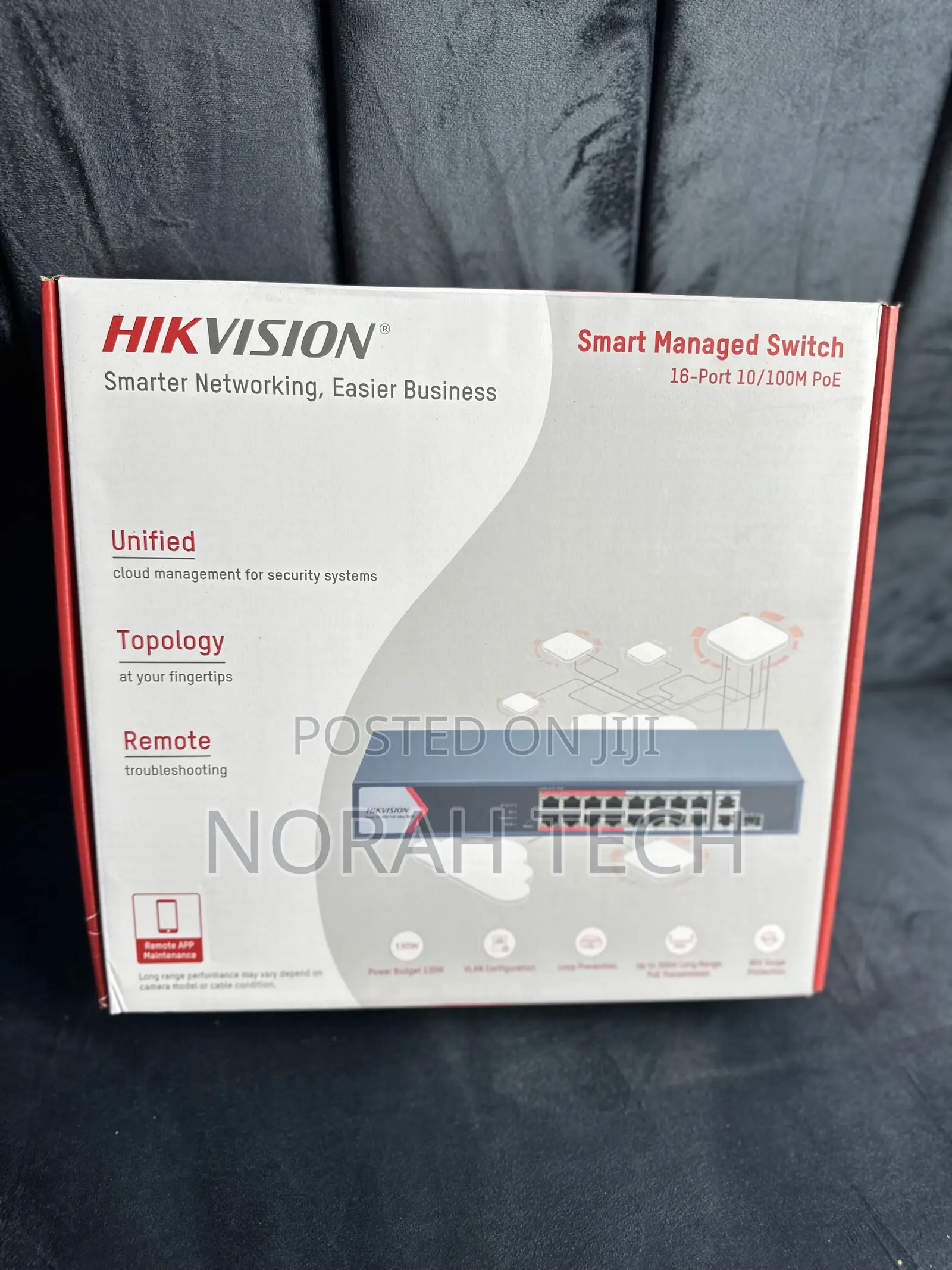 Hikvision Smart Managed 16port 10/100 Poe Switch