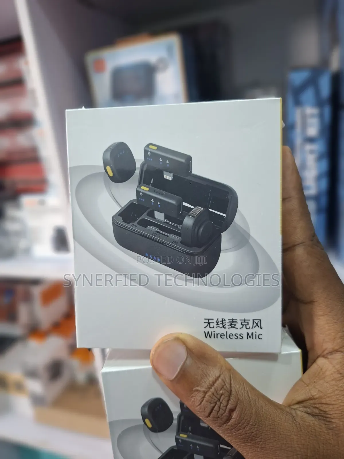 D07 Dual Wireless Microphones With AI Noise Cancellation