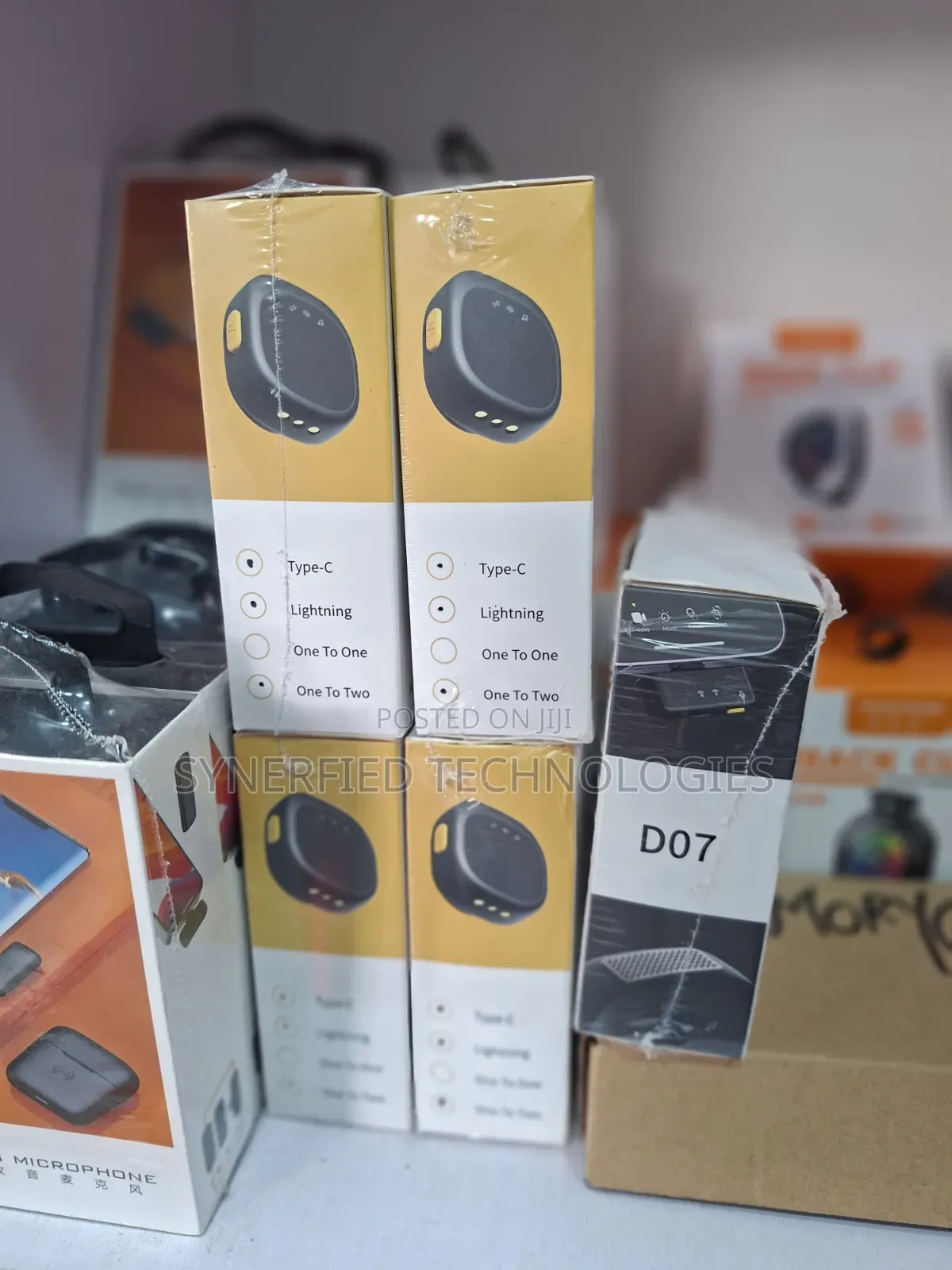 D07 Dual Wireless Microphones With AI Noise Cancellation