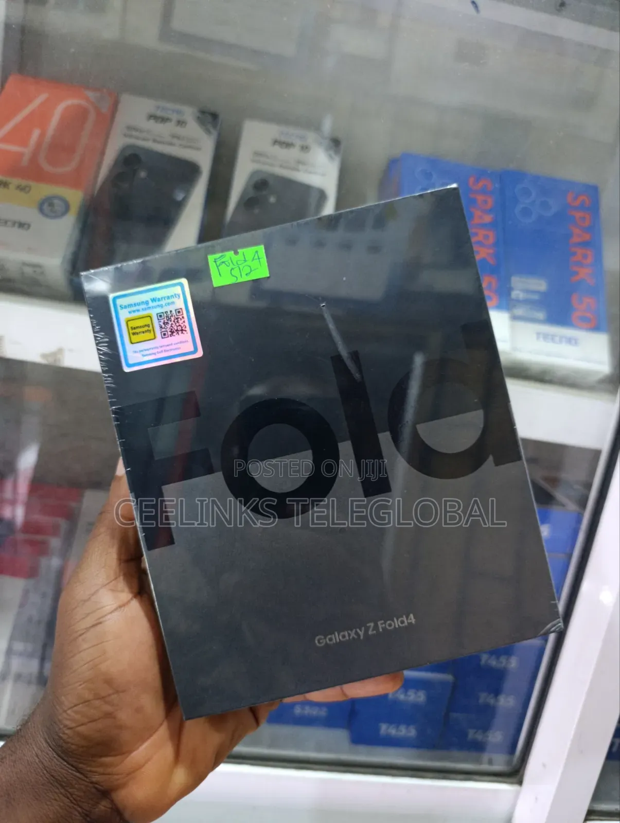 New Samsung Galaxy Z Fold4 256 GB Black