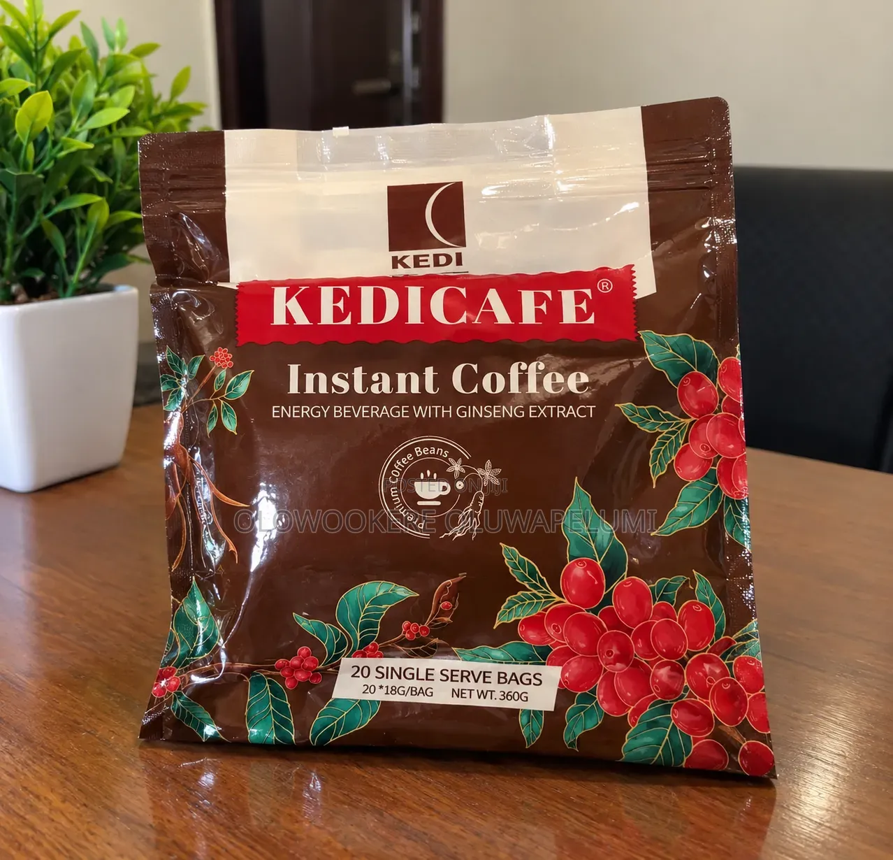 Instant Energy & Male Stamina Booster - Ginseng Coffee