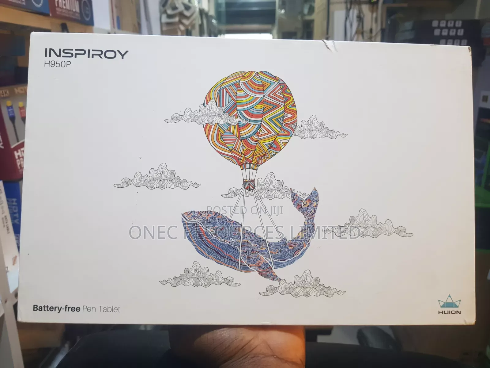 Huion Inspiroy H950p Graphic Tablet Battery Free