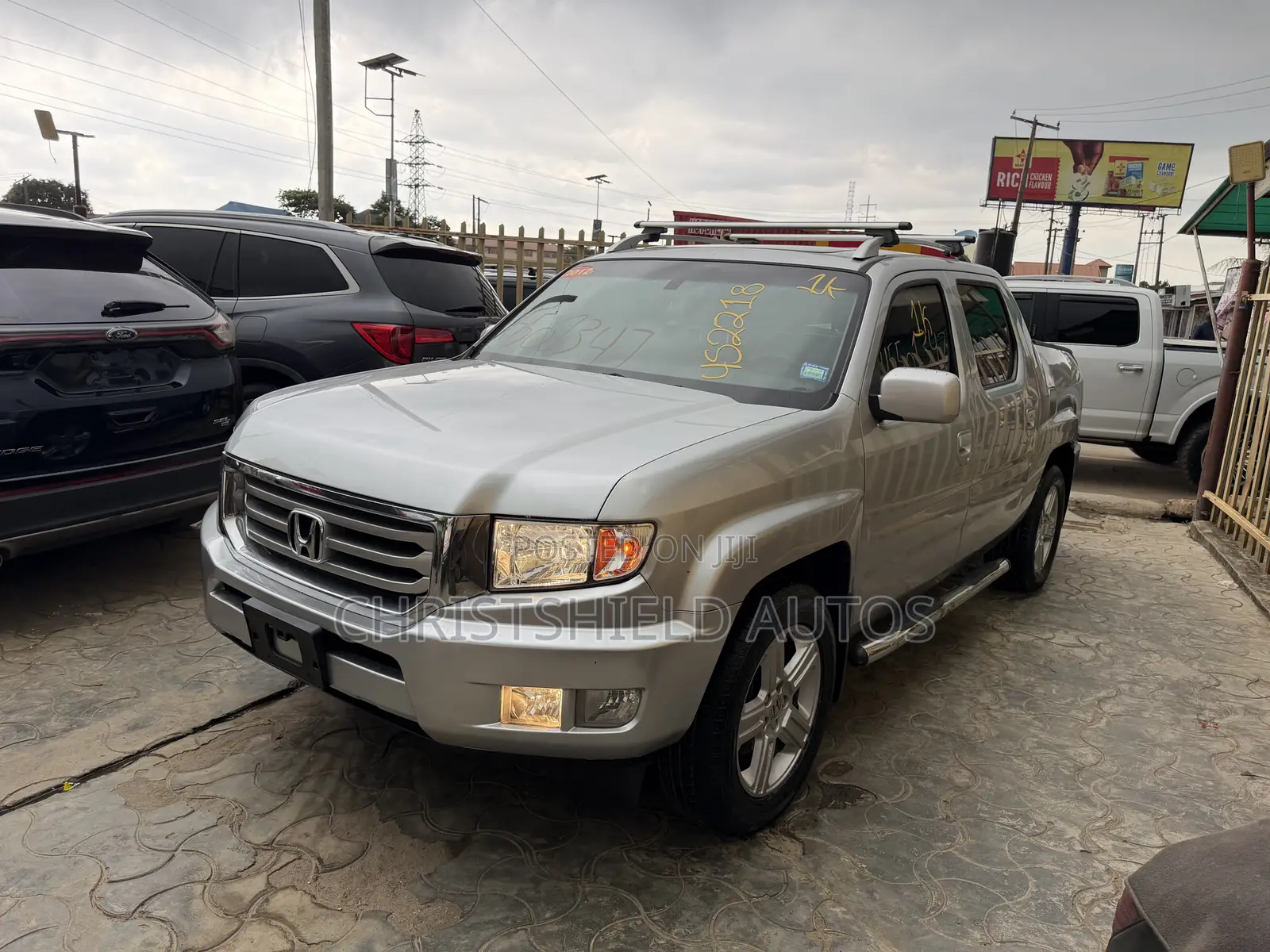 Honda Ridgeline RTL w/Leather 4x4 Crew Cab 122 in. WB 2012 Silver