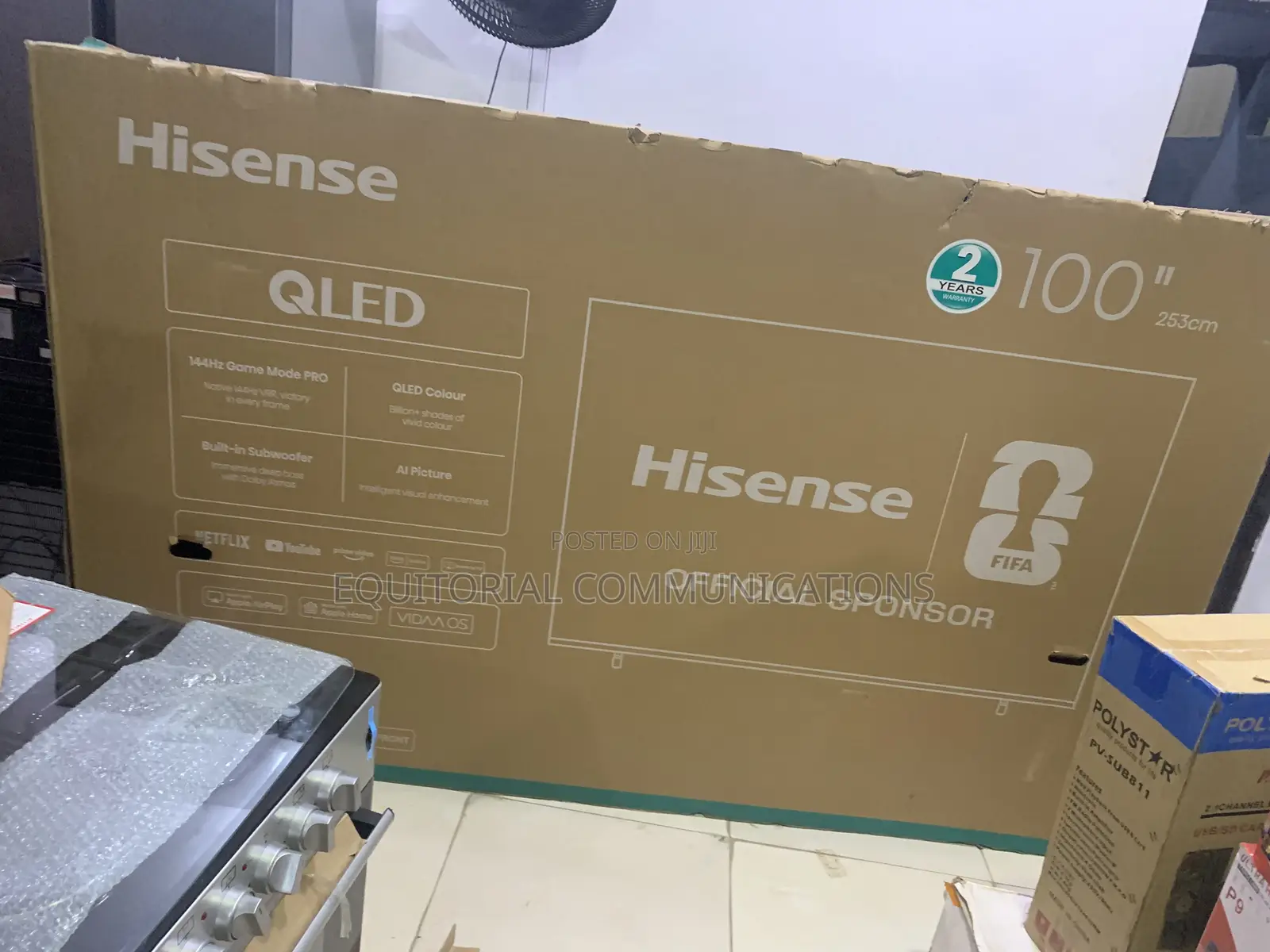 Hisense 100Q7Q 100-Inch Smart TV – Premium Entertainment at Home