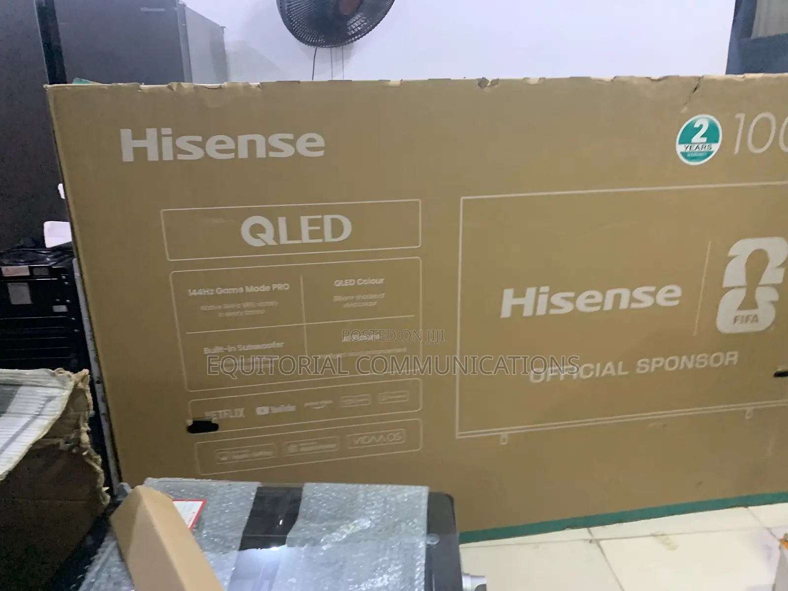 Hisense 100-Inch QLED Television – Make Every Movie Night Special