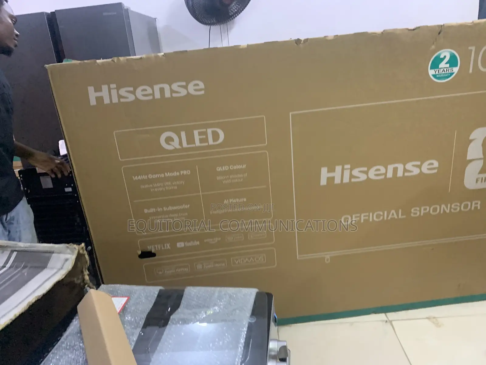 Hisense 100-Inch Smart TV – Discover Entertainment Without Limits