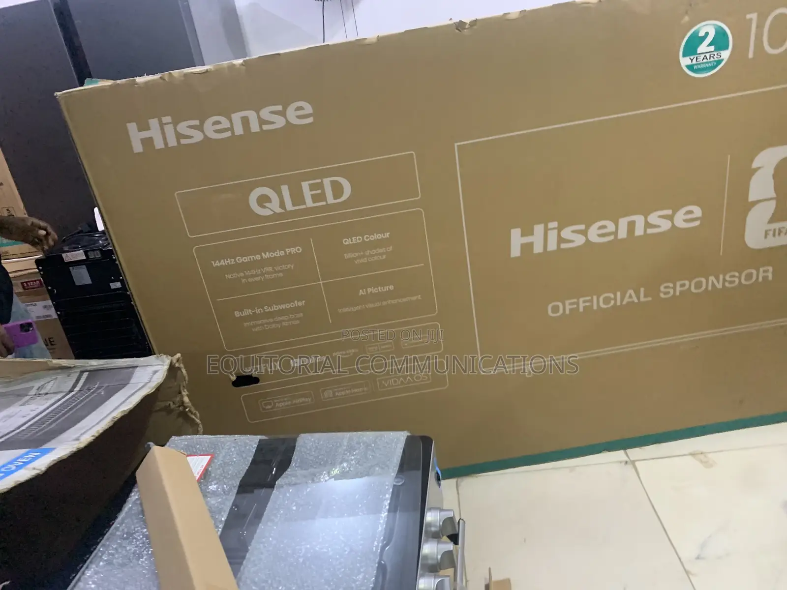 Hisense 100-Inch QLED TV 100Q7Q –Enjoy Rich Colours & Stunning Picture