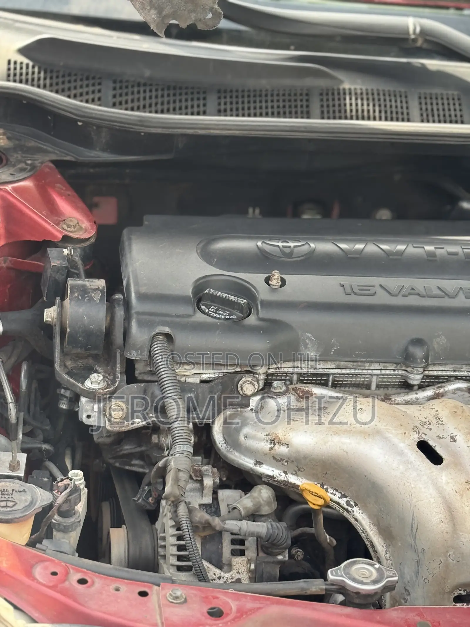 Toyota Camry 2.4 LE 2008 Red