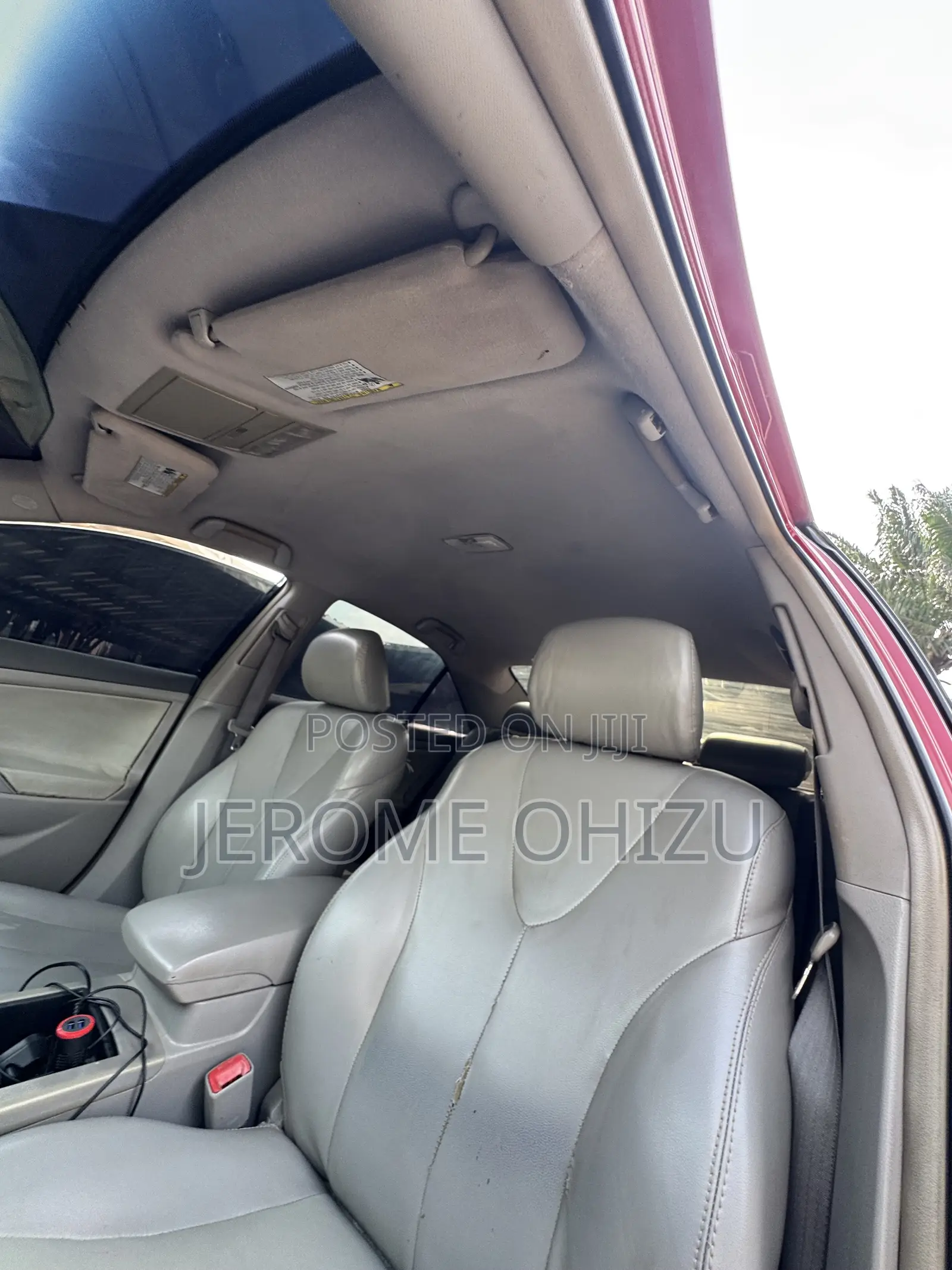 Toyota Camry 2.4 LE 2008 Red