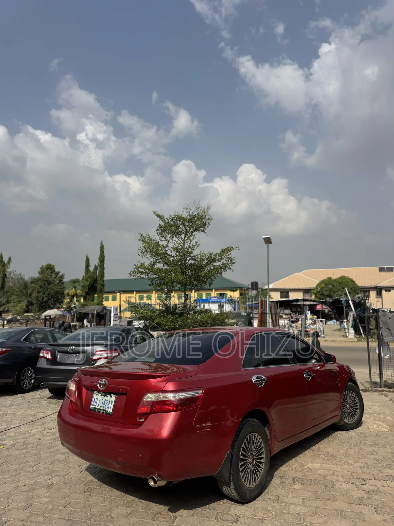 Toyota Camry 2.4 LE 2008 Red