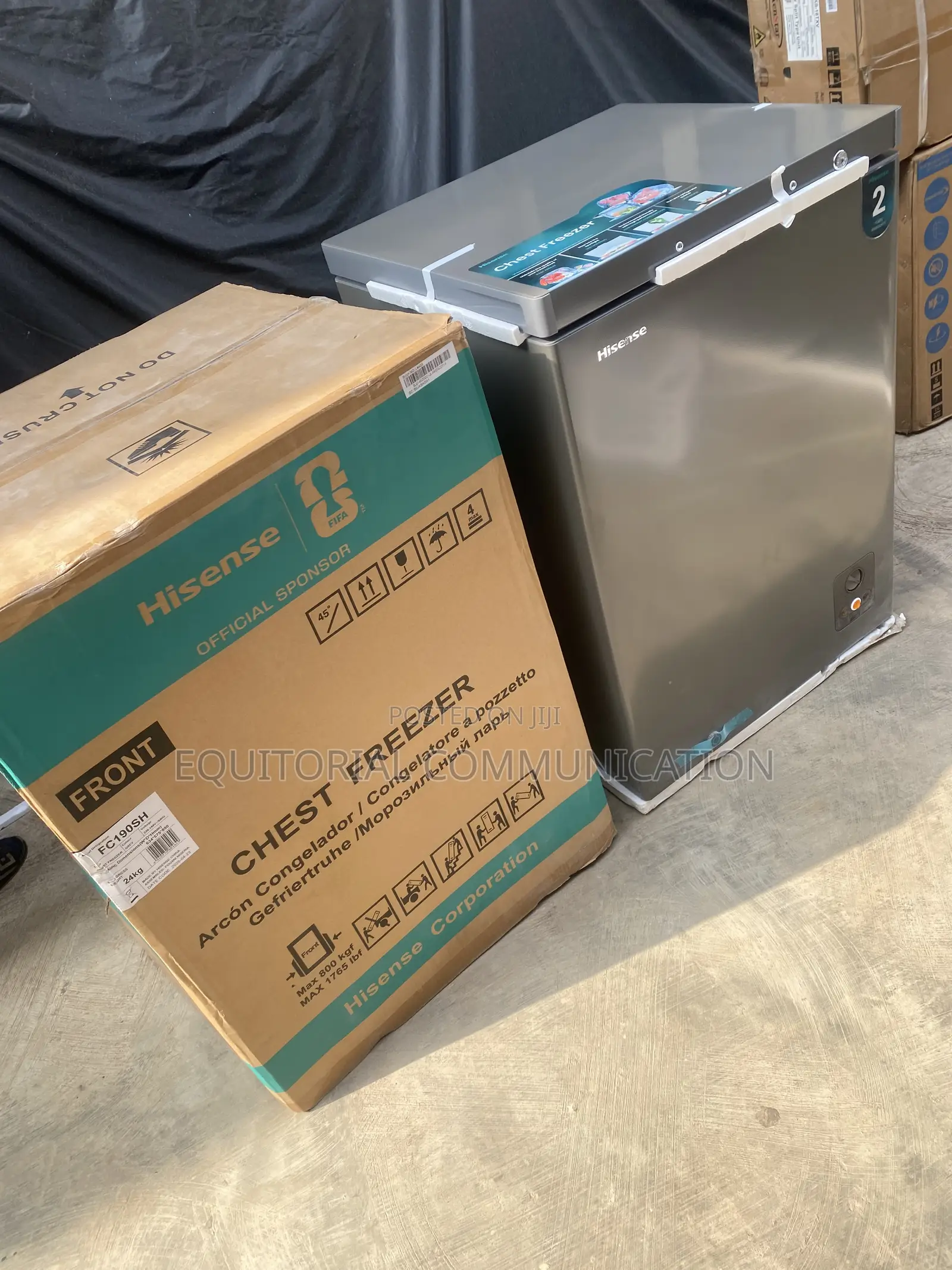 Hisense FC190SH Chest Freezer 141 Litres for Food Storage