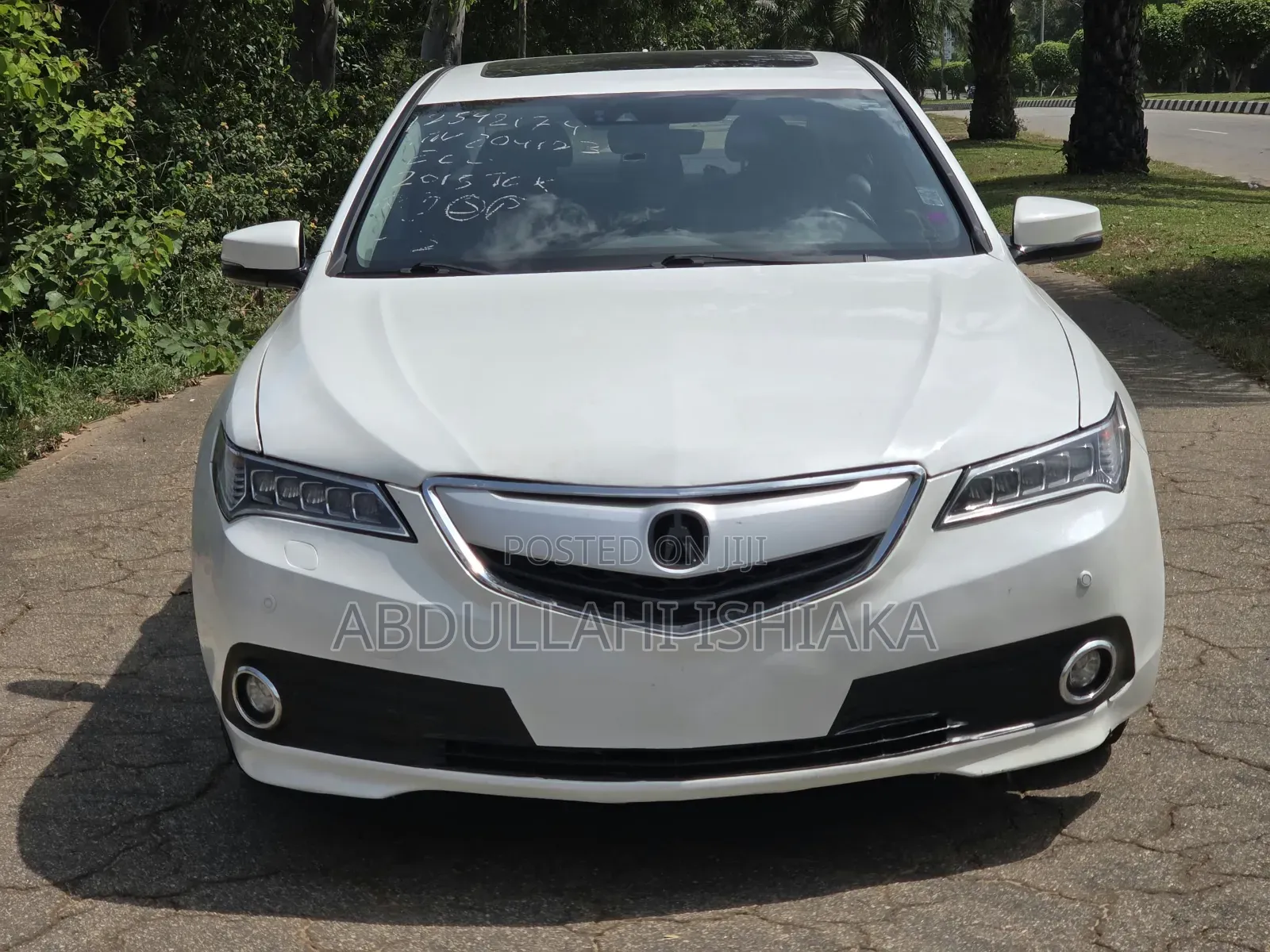 Acura TLX V6 FWD (3.5L 6cyl 9A) 2015 White