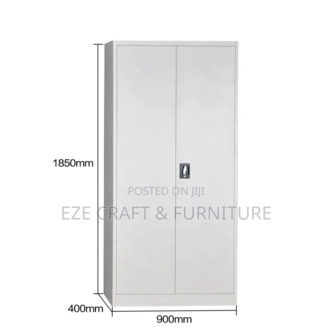 Full Height Metal Bookshelf Cabinet