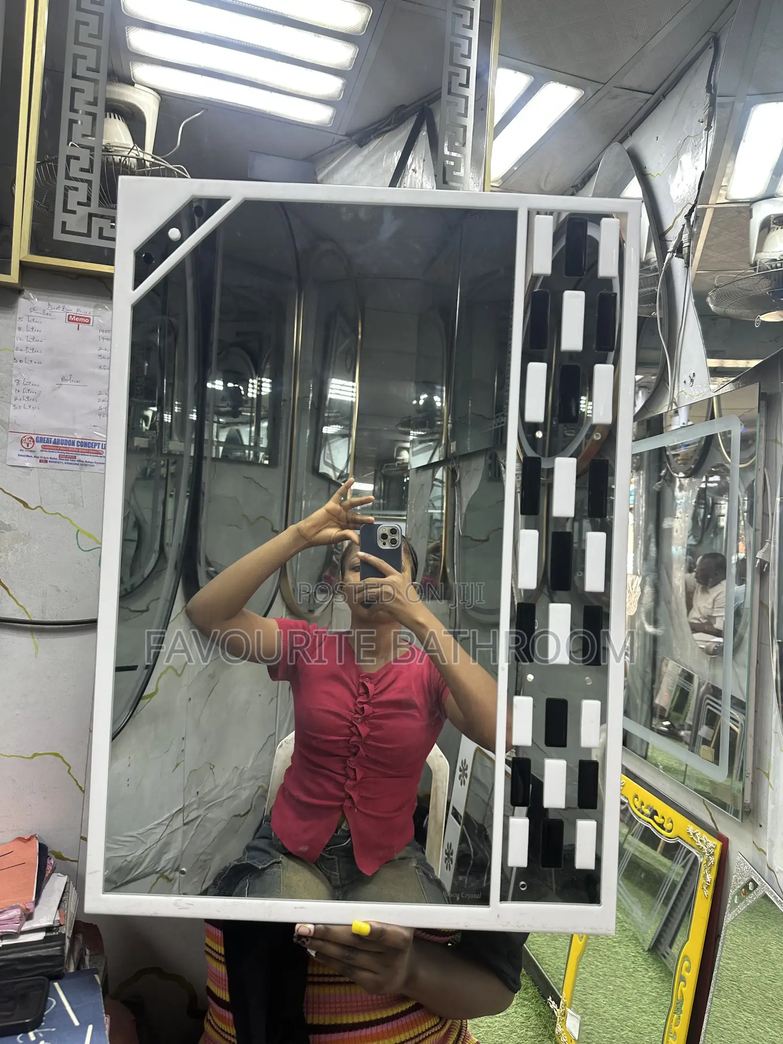 Shelf Mirror