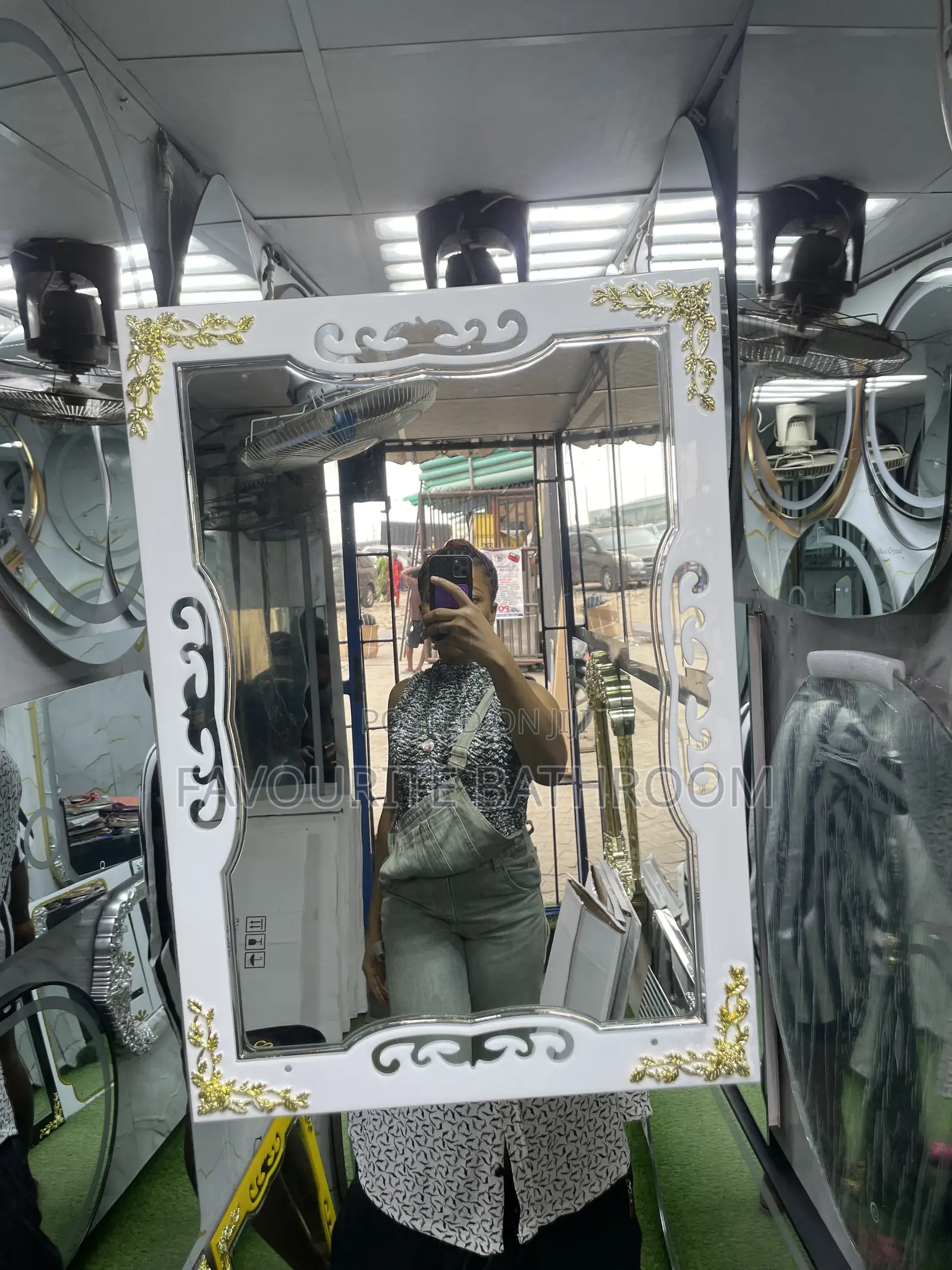 Shelf Mirror
